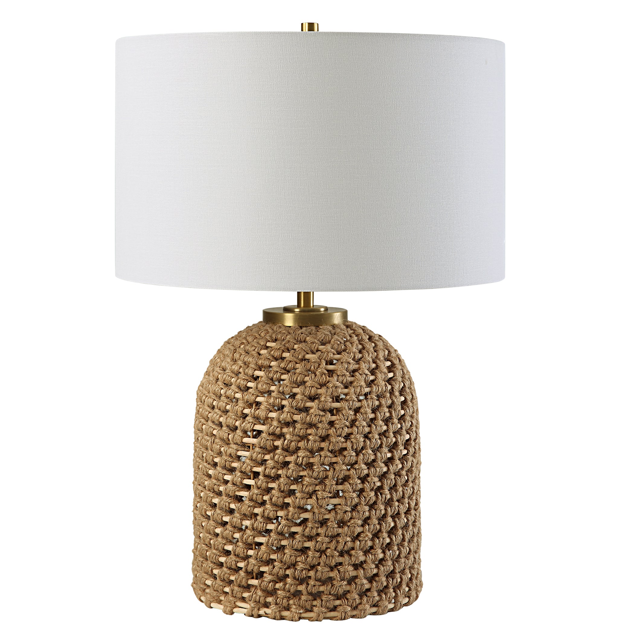 Uttermost Kendari Rope & Rattan Table Lamp - Image 4