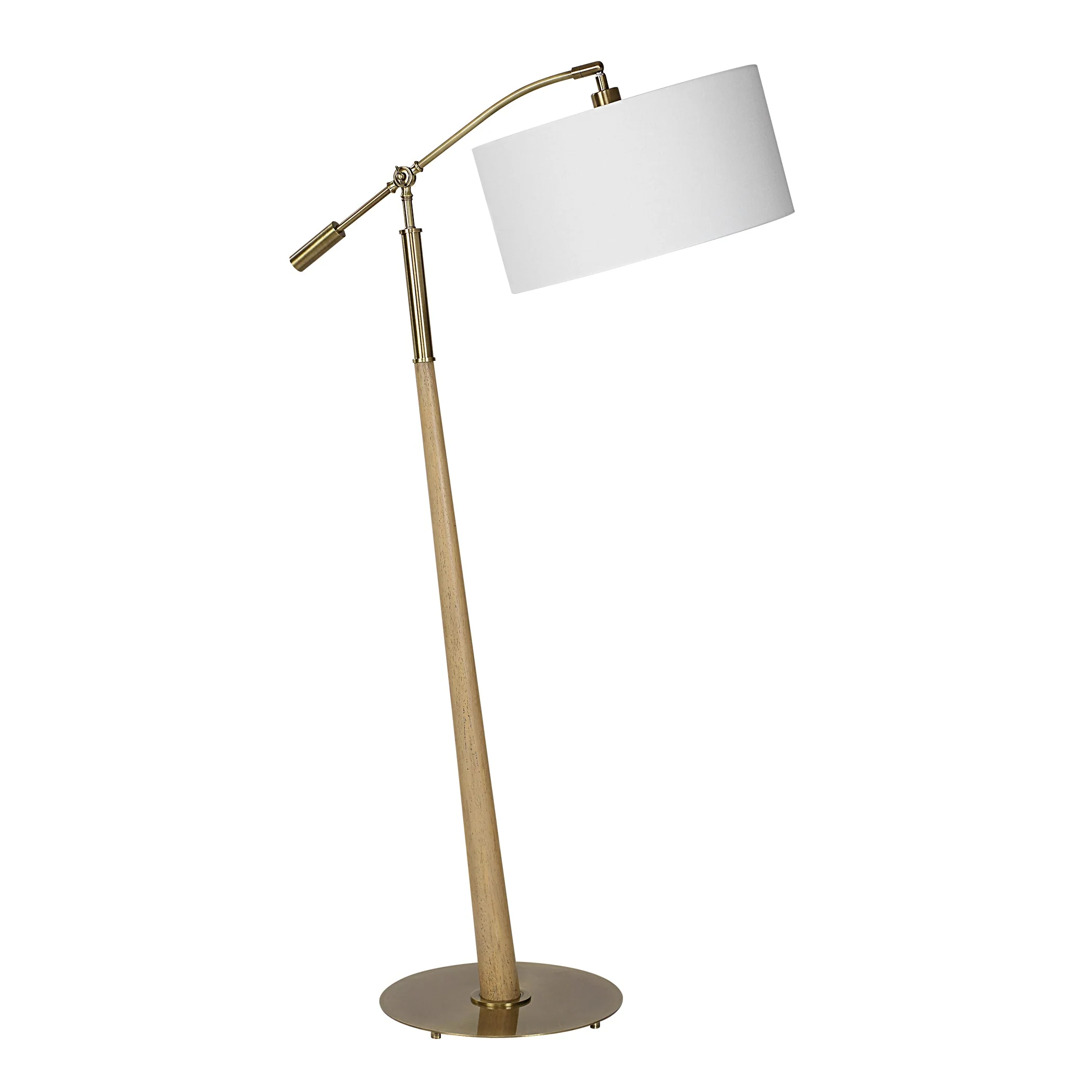 Uttermost Kennett Wooden Floor Lamp - Image 4
