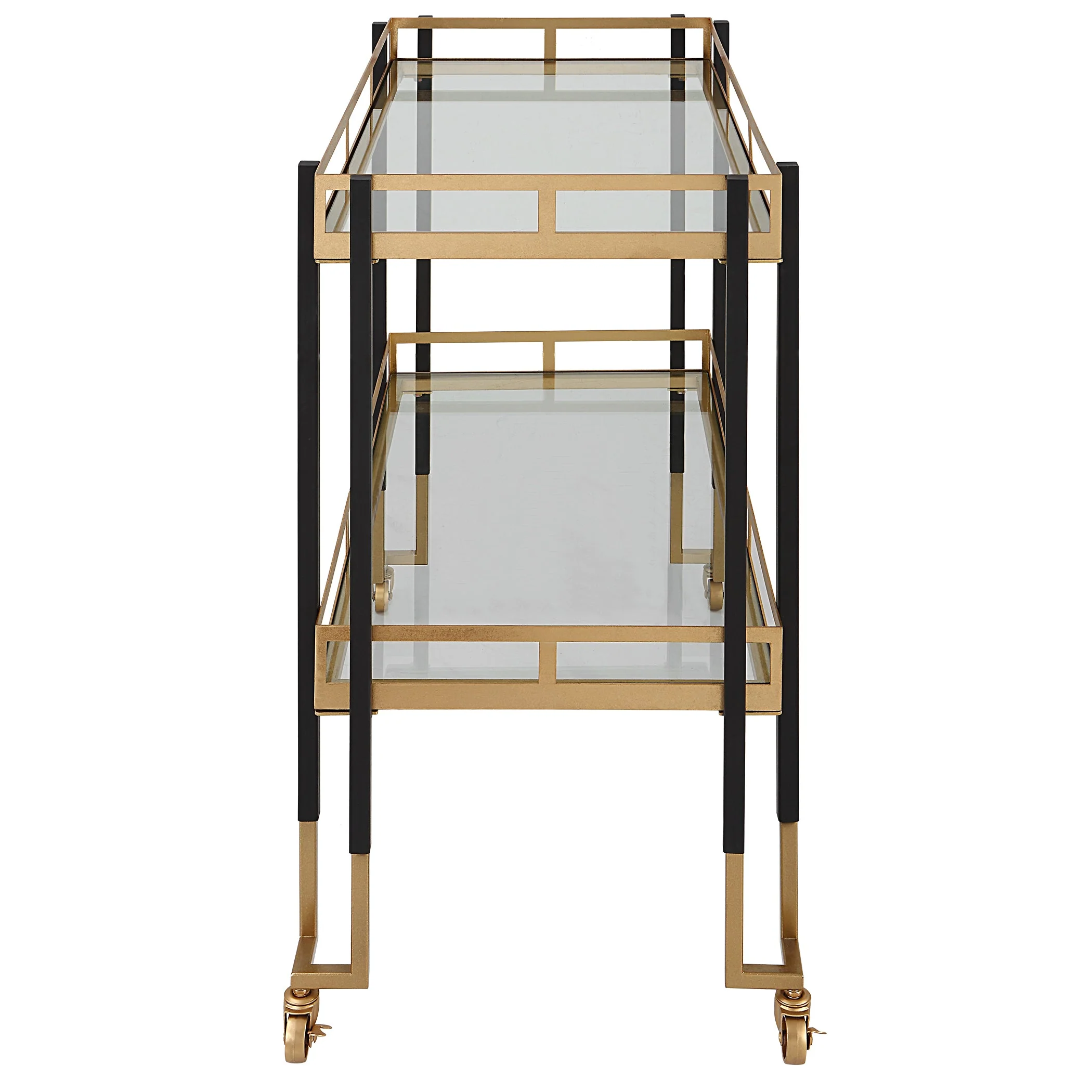 Uttermost Kentmore Modern Bar Cart - Image 5