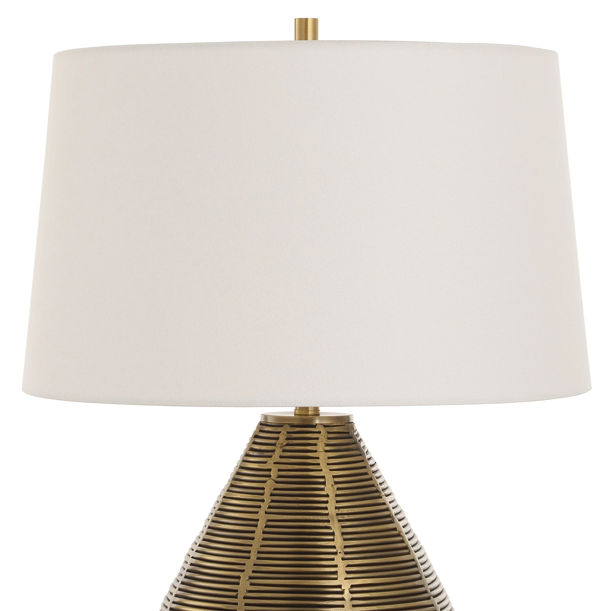 Uttermost Knowles Brass Table Lamp - Image 5