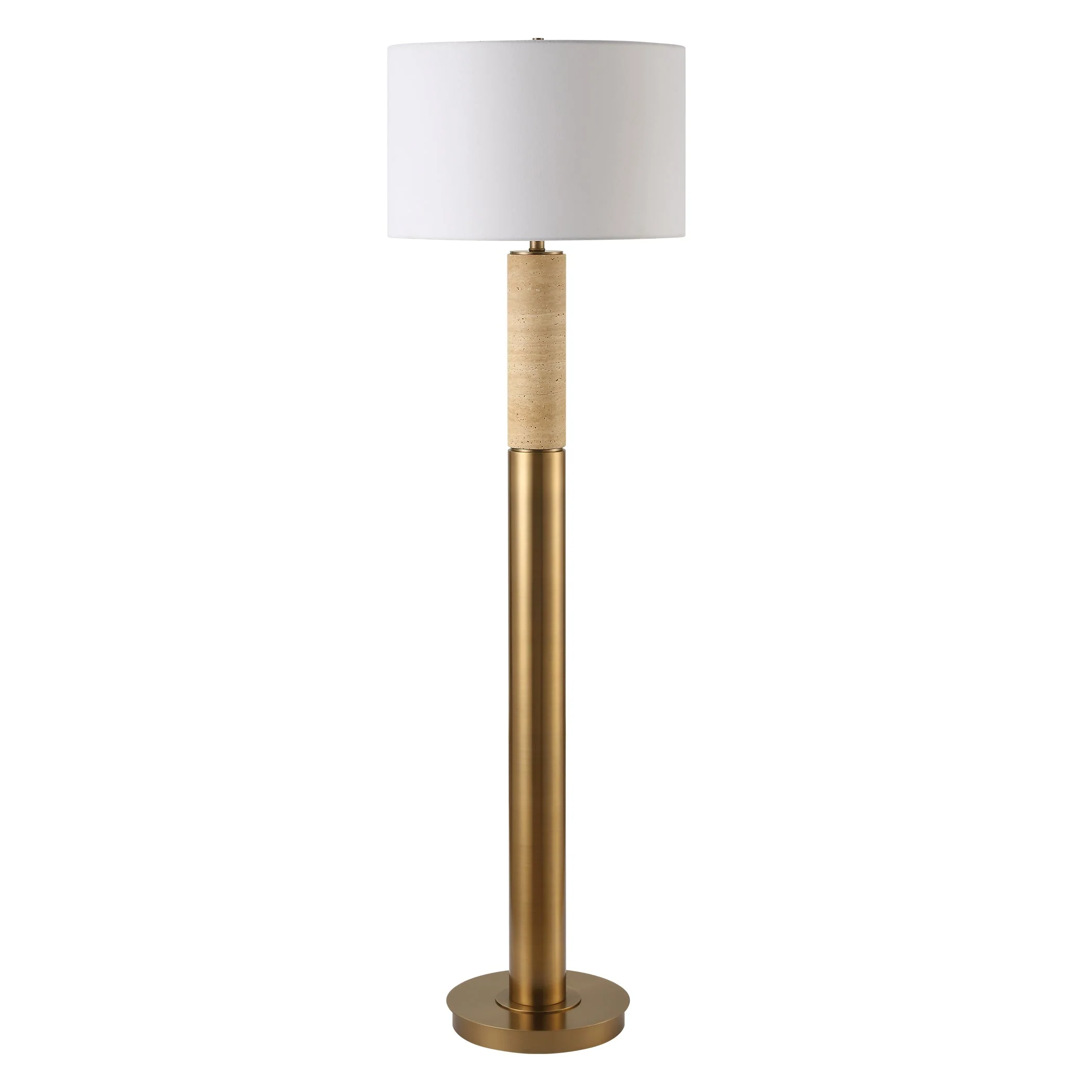 Uttermost Knox Travertine Floor Lamp - Image 5