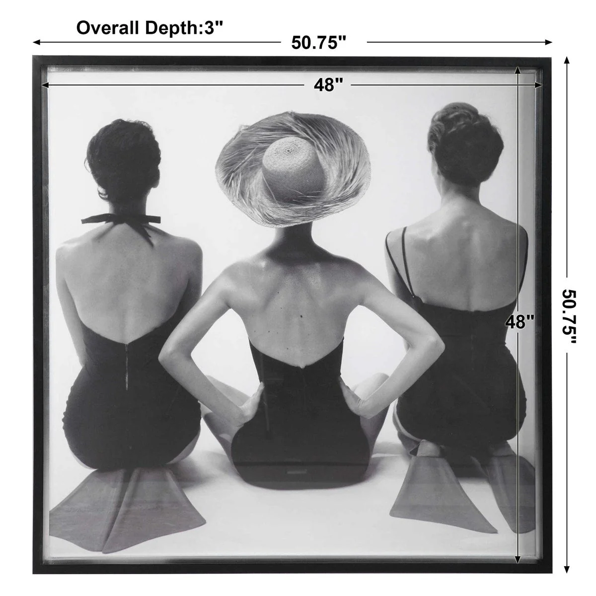 Uttermost Ladies' Swimwear, 1959 Framed Print - Image 7