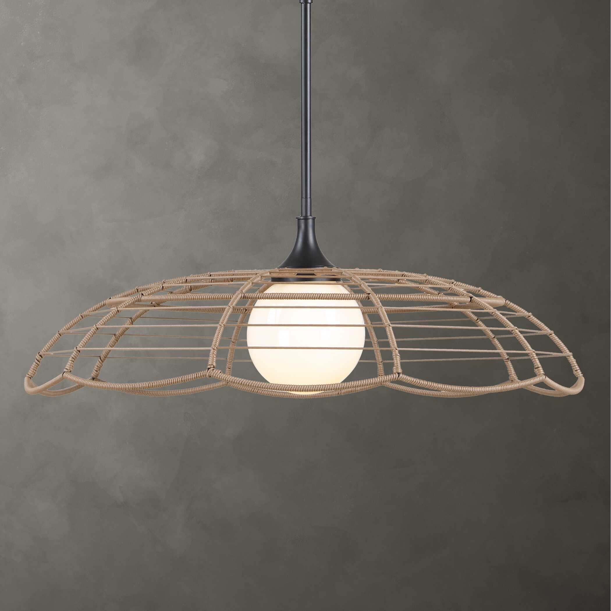 Uttermost Lakeside Indoor-Outdoor 1 Light Pendant - Image 3