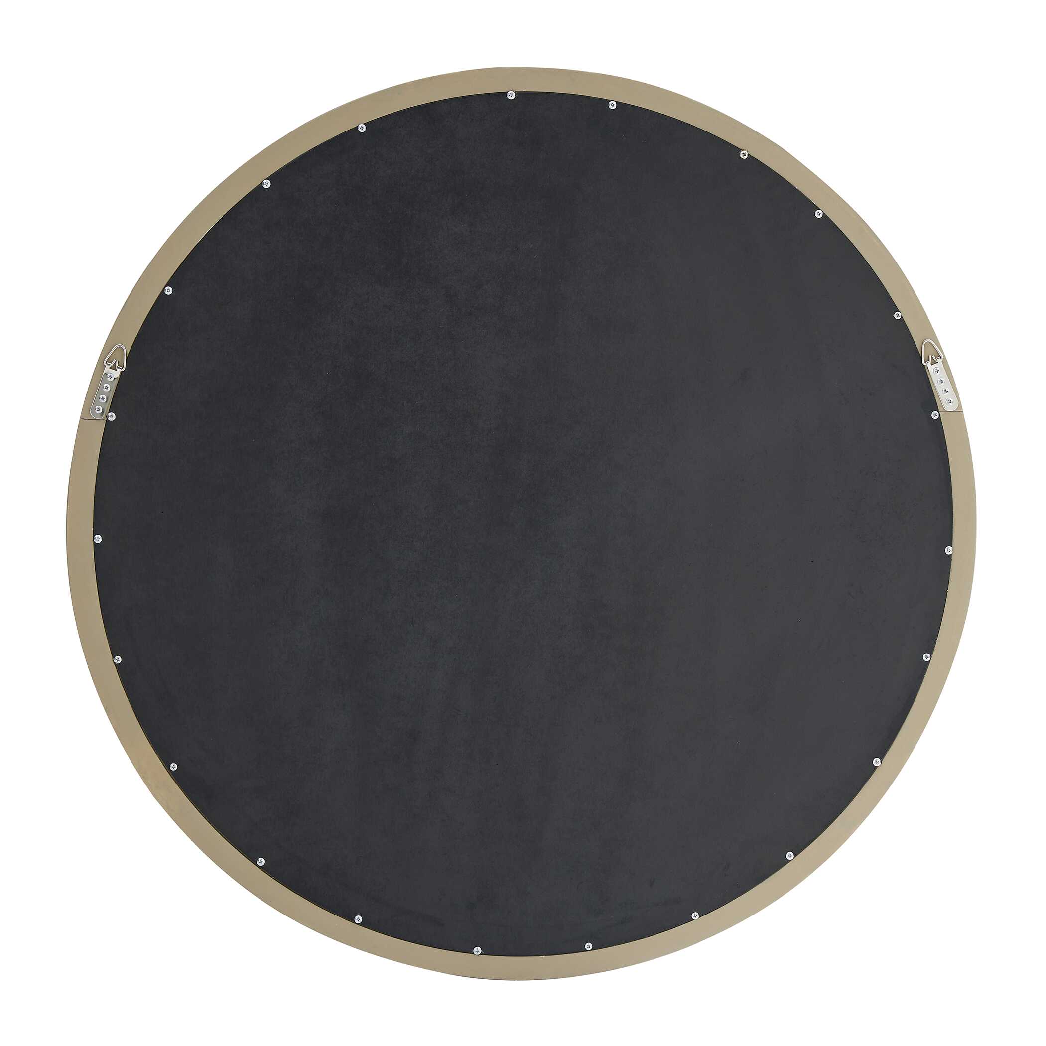 Uttermost Landry Round Light Wood Mirror - Image 6