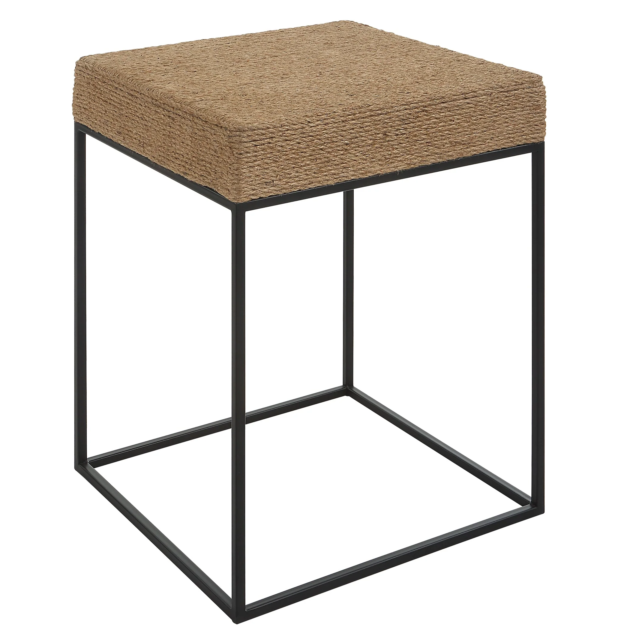 Uttermost Laramie Rustic Rope Accent Table - Image 5