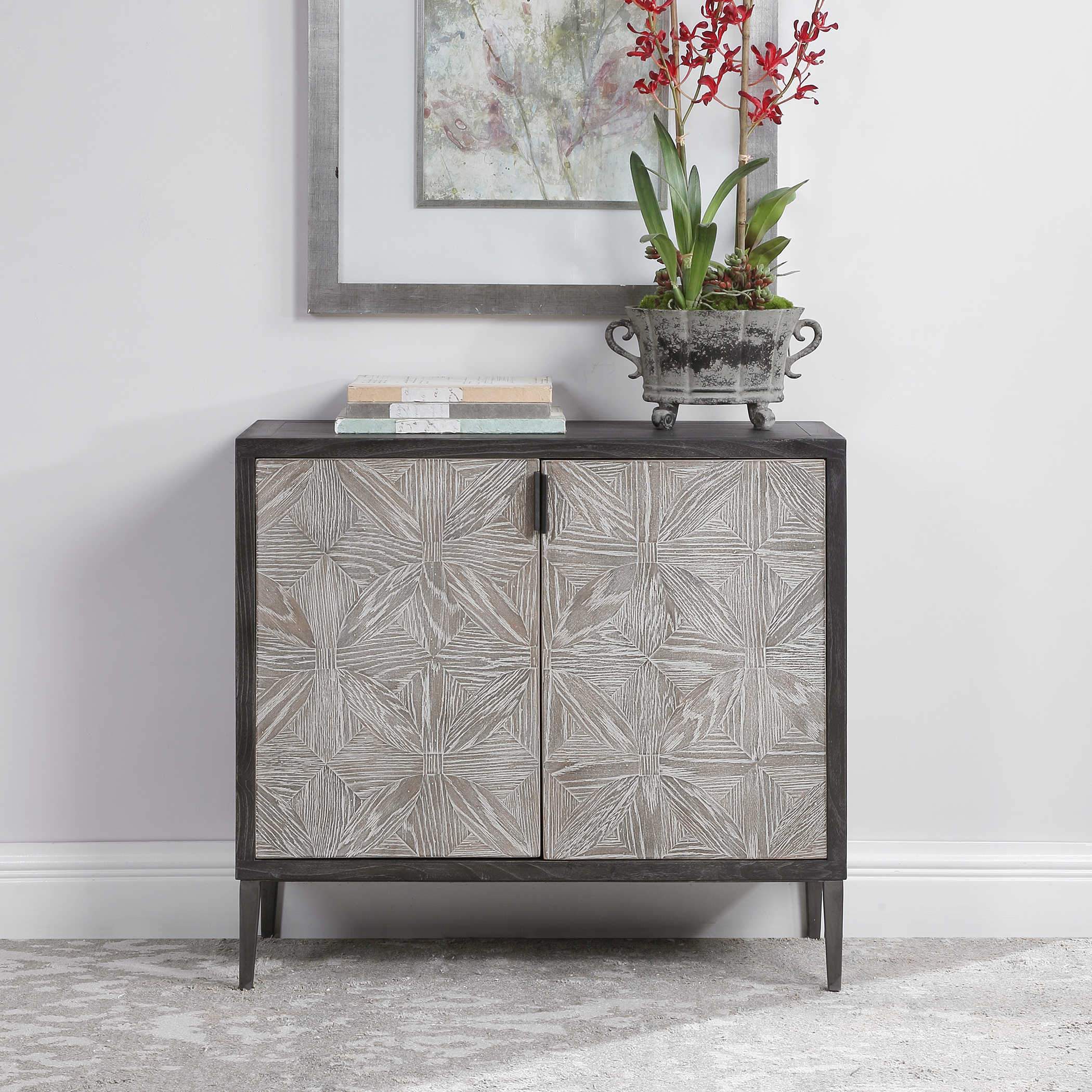 Uttermost Laurentia 2 Door Cabinet