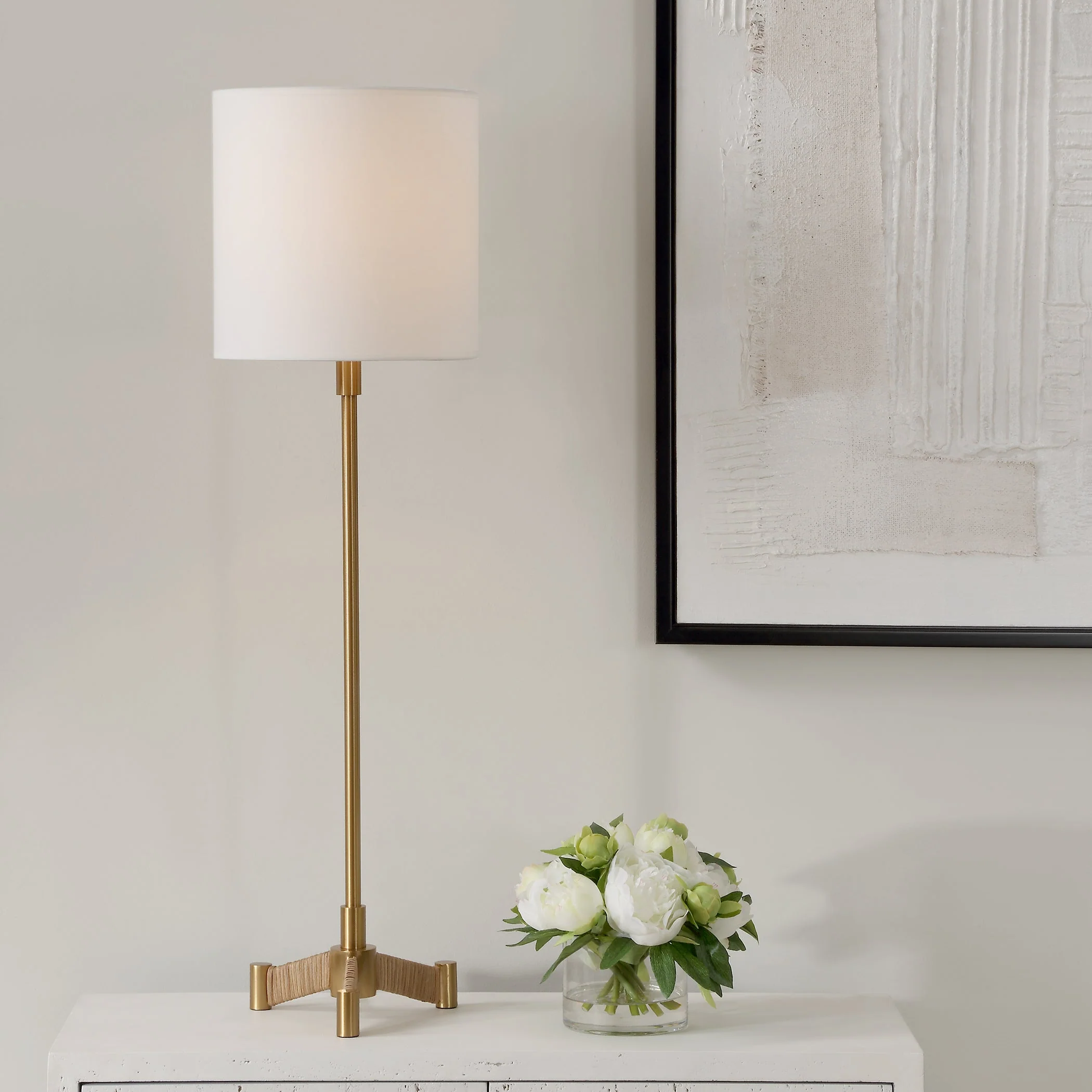 Uttermost Lautoka Brass Buffet Lamp - Image 2