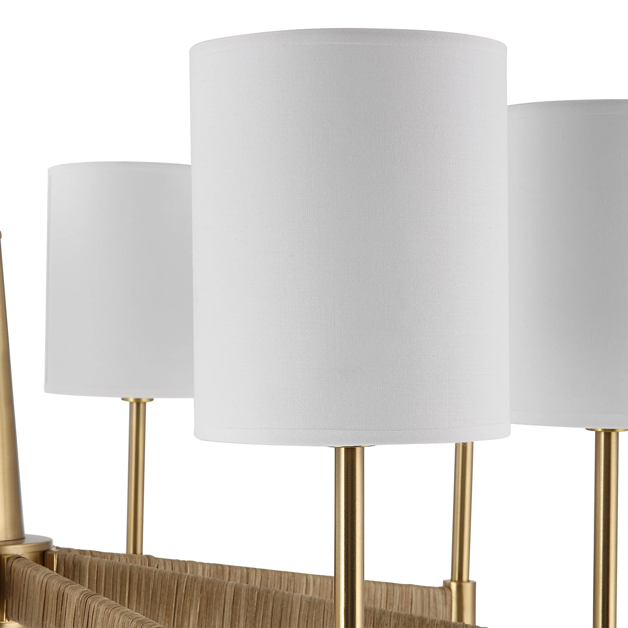 Uttermost Lautoka Rattan 8 Light Chandelier - Image 5