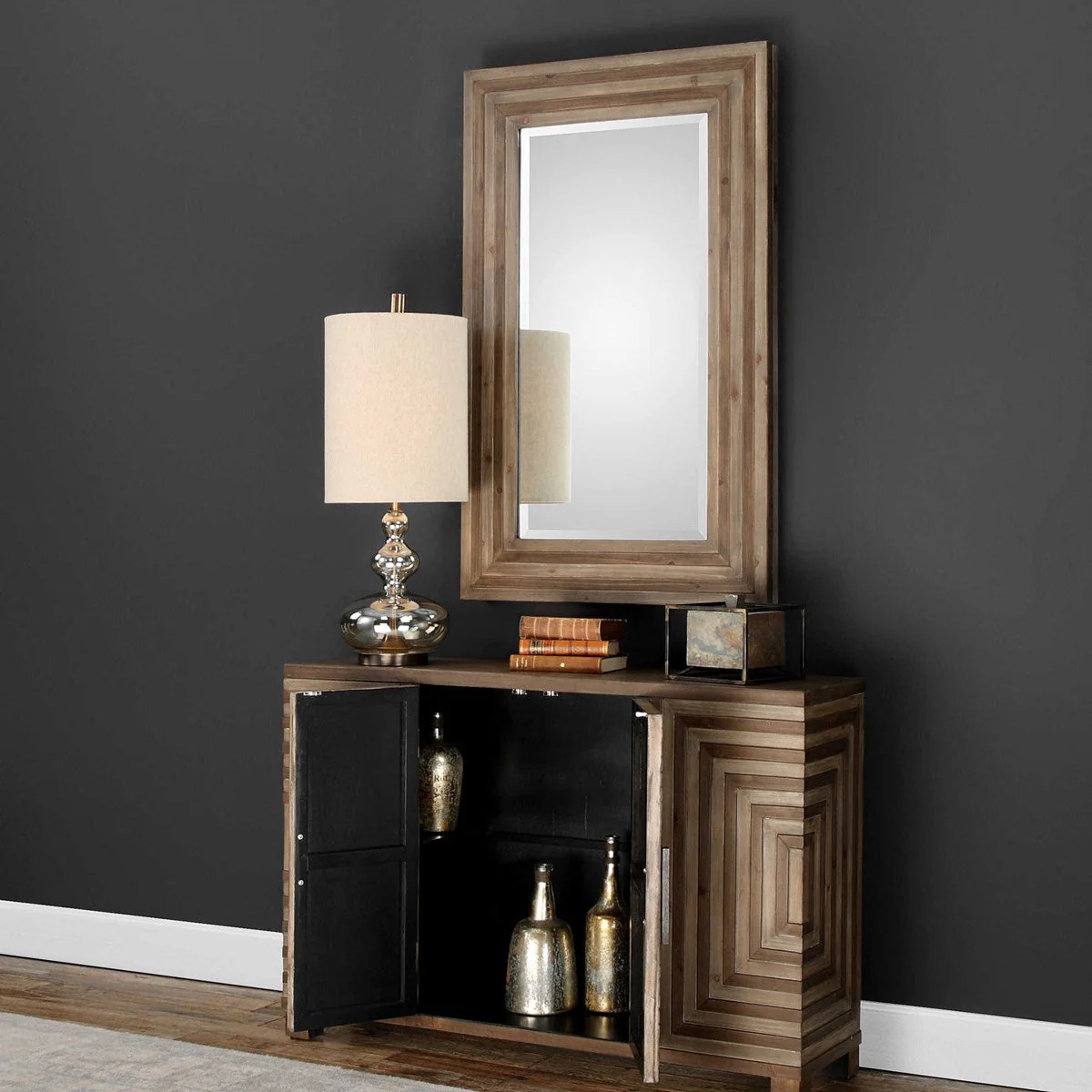 Uttermost Layton Console Cabinet - Image 3