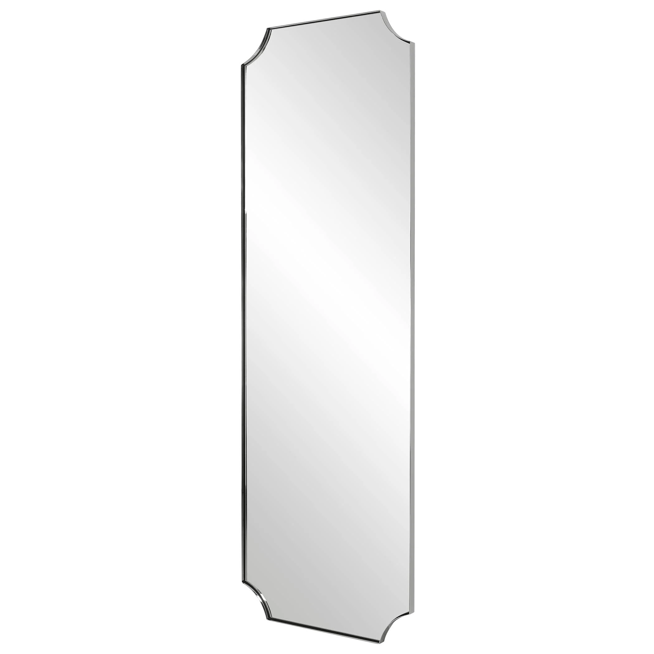 Uttermost Lennox Nickel Tall Mirror - Image 4