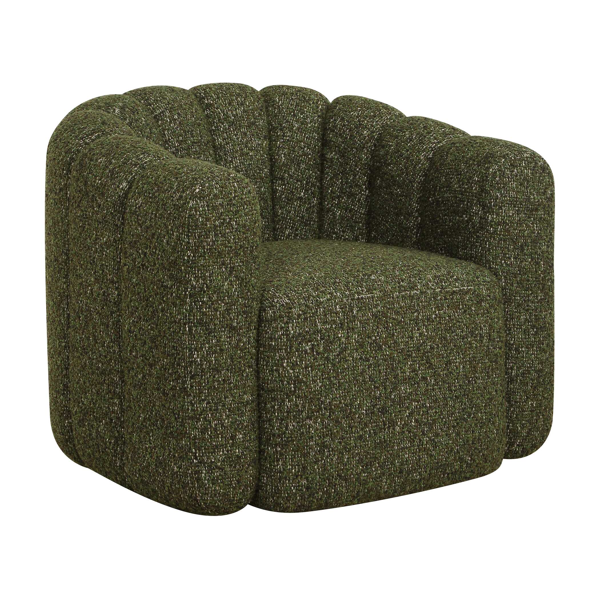 Uttermost Lenoir Upholstered Green Swivel Chair - Image 6