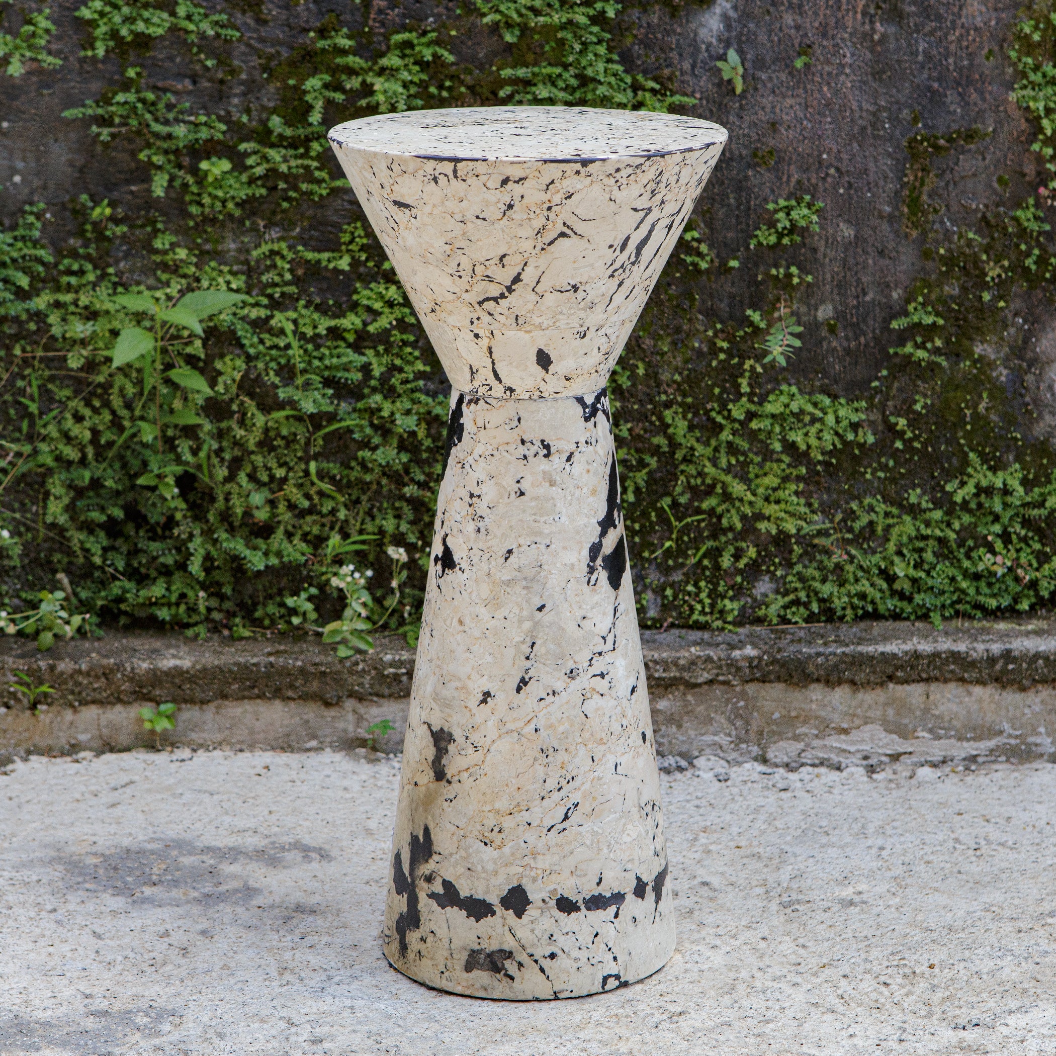 Uttermost Lenora Stone Drink Table - Image 2