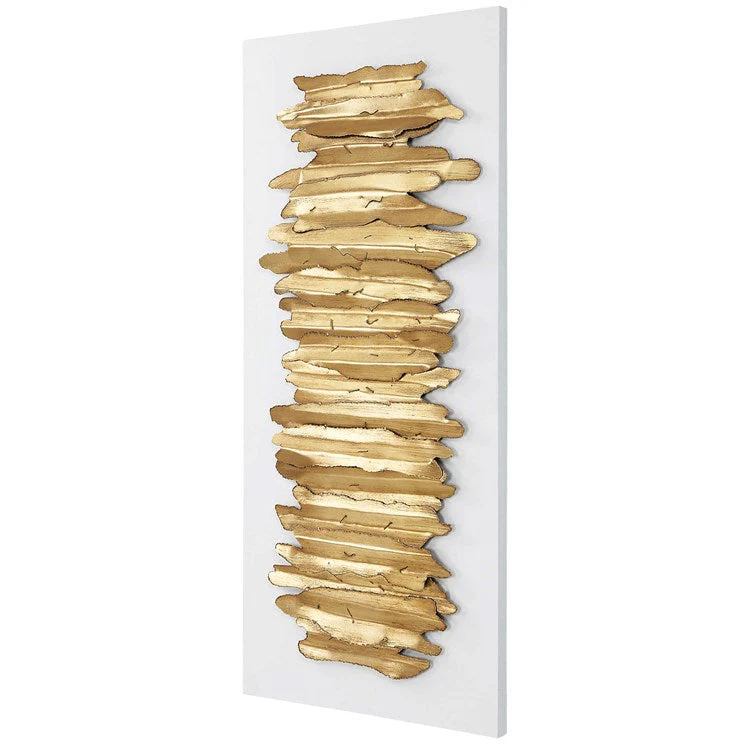Uttermost Lev Metal Wall Decor, White - Image 4