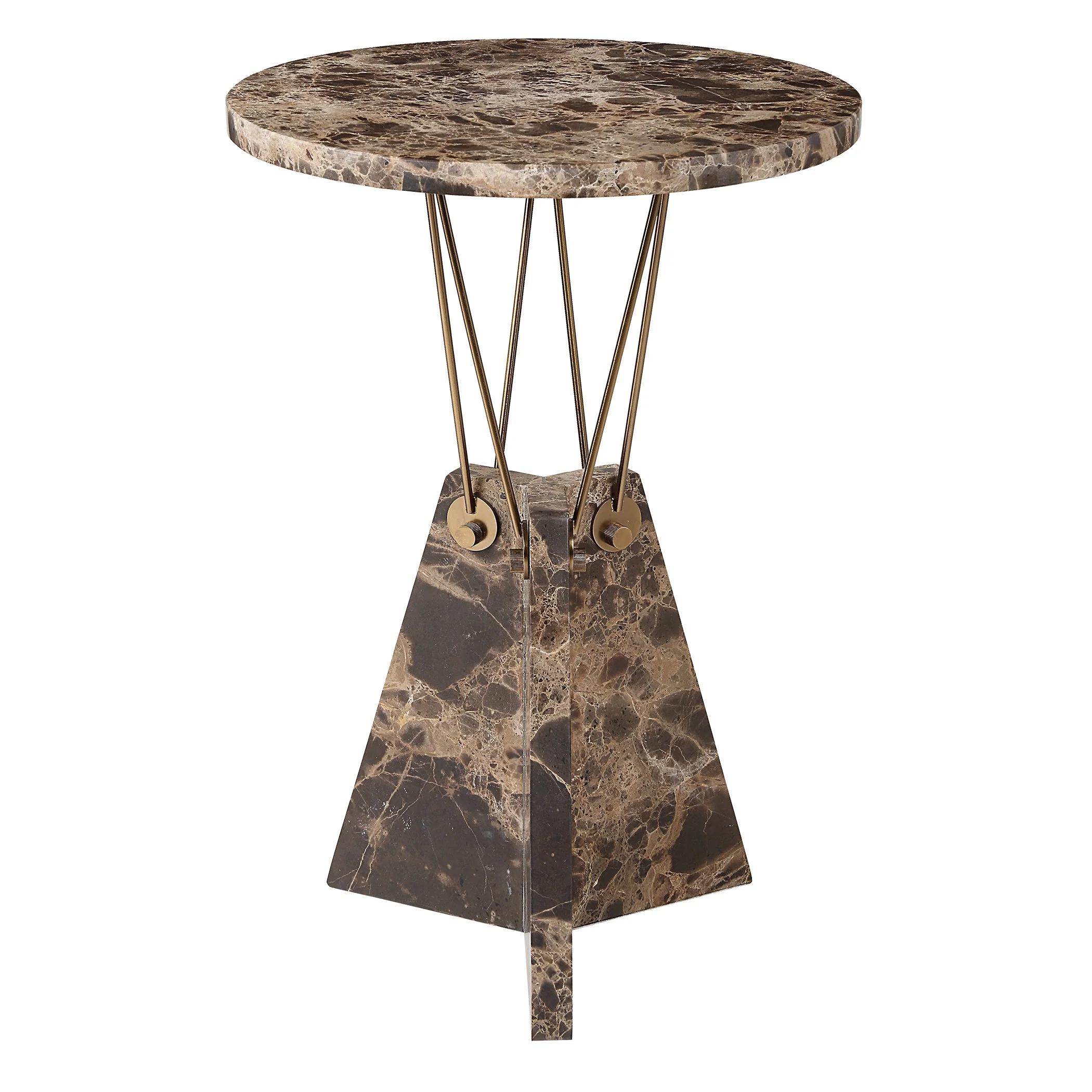 Uttermost Levitate Marble Accent Table - Image 5