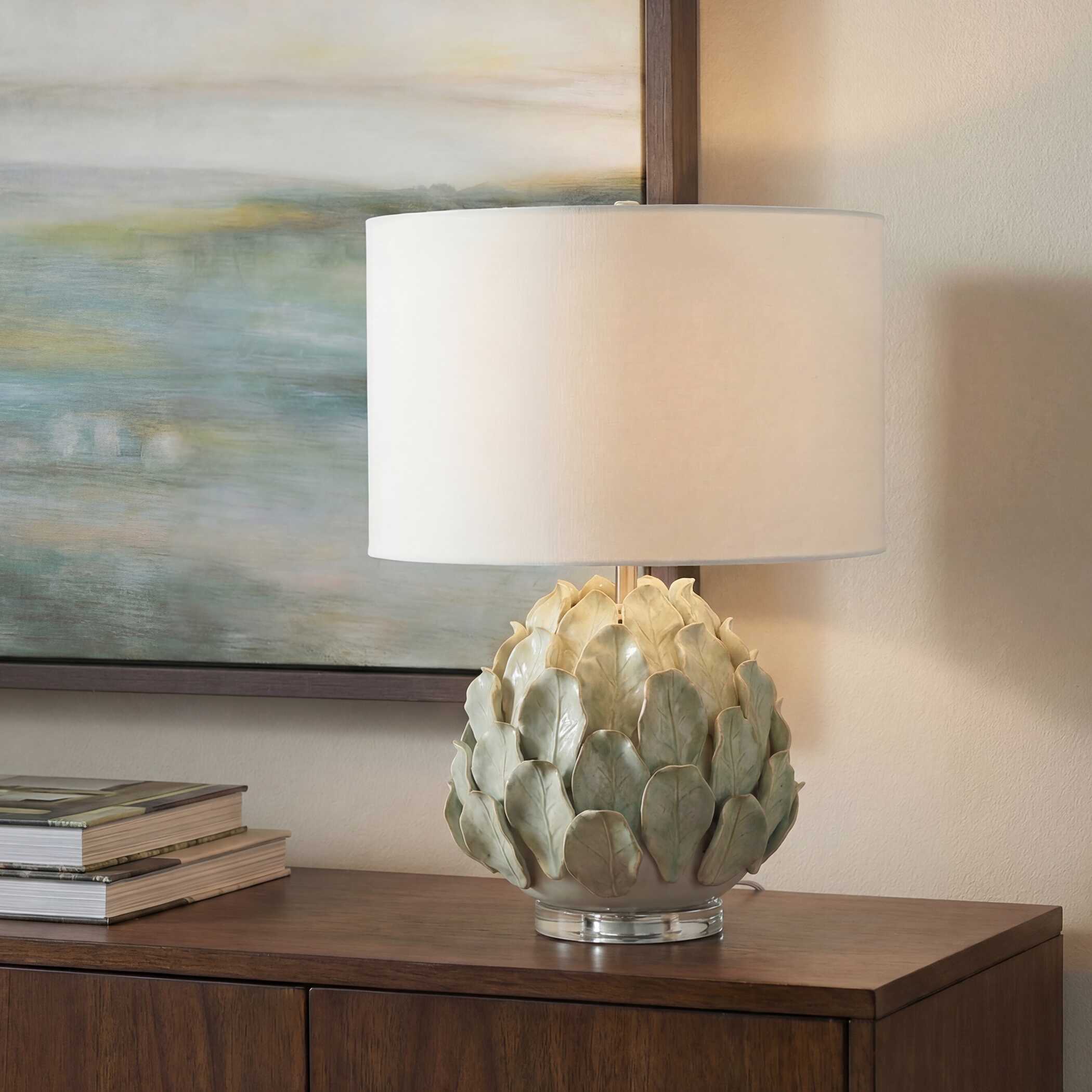 Uttermost Levlyn Pale Green Table Lamp - Image 2