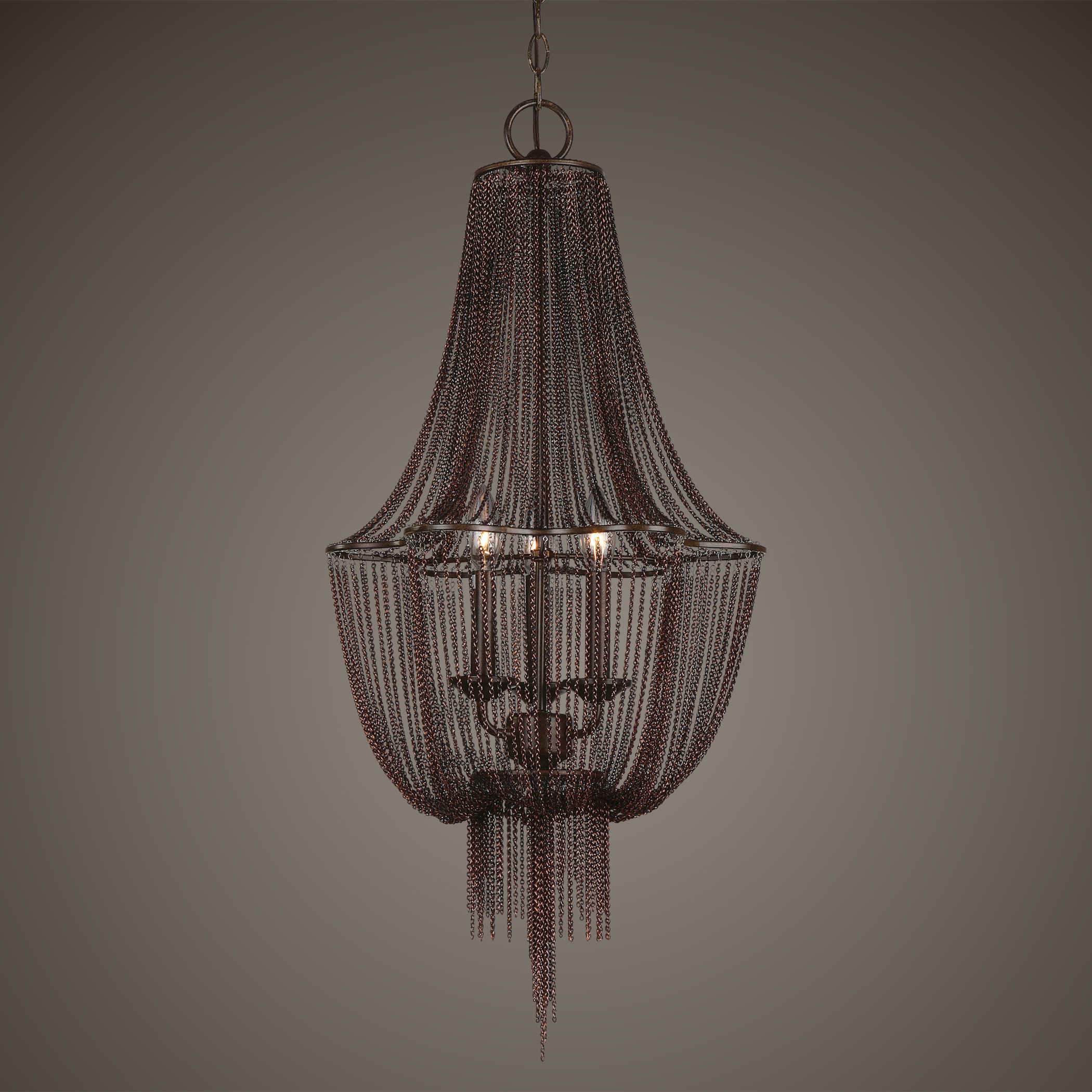 Uttermost Lezzeno, 3 Lt Chandelier - Image 3