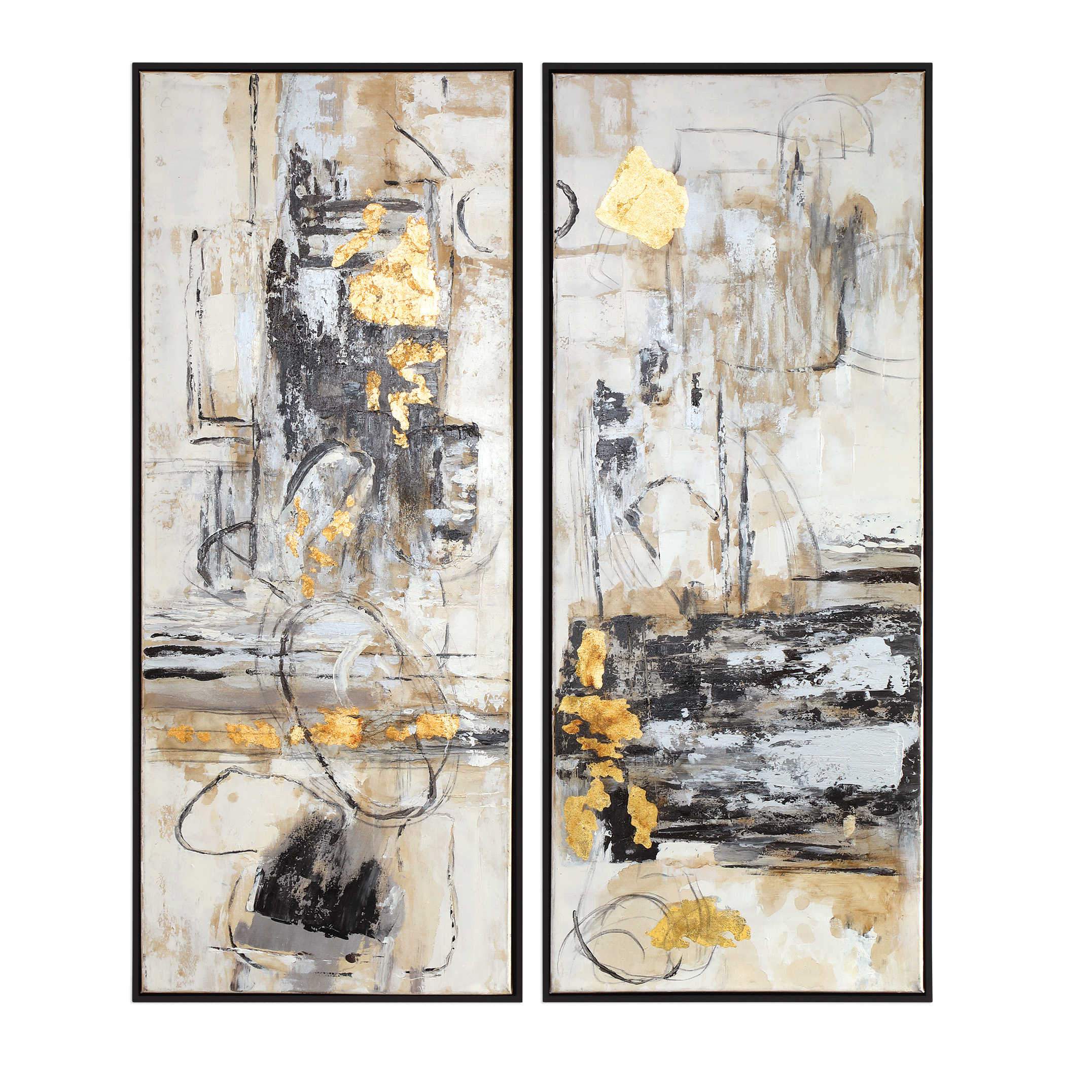Uttermost Life Scenes Hand Painted Canvases, S/2 - Image 2