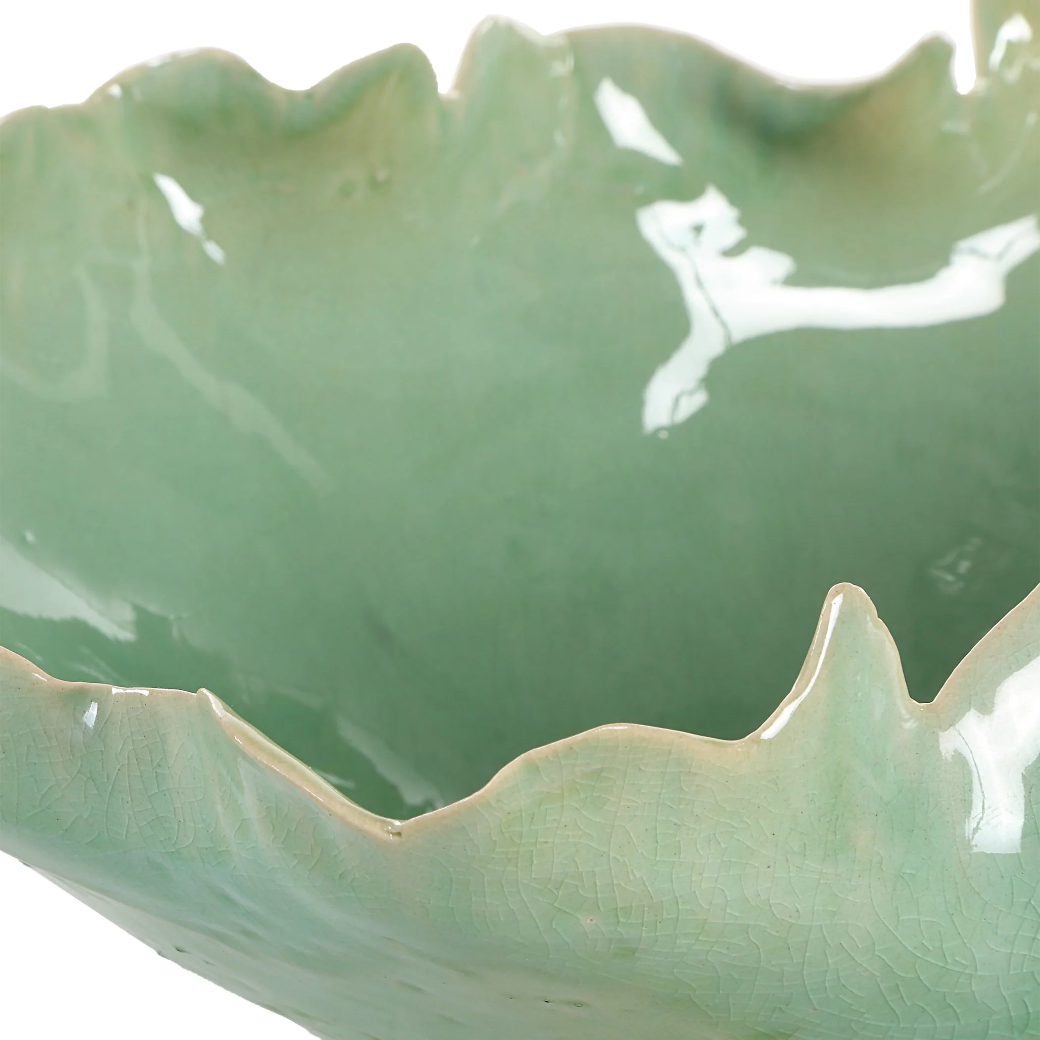 Uttermost Lila Green Glass Bowl - Image 5