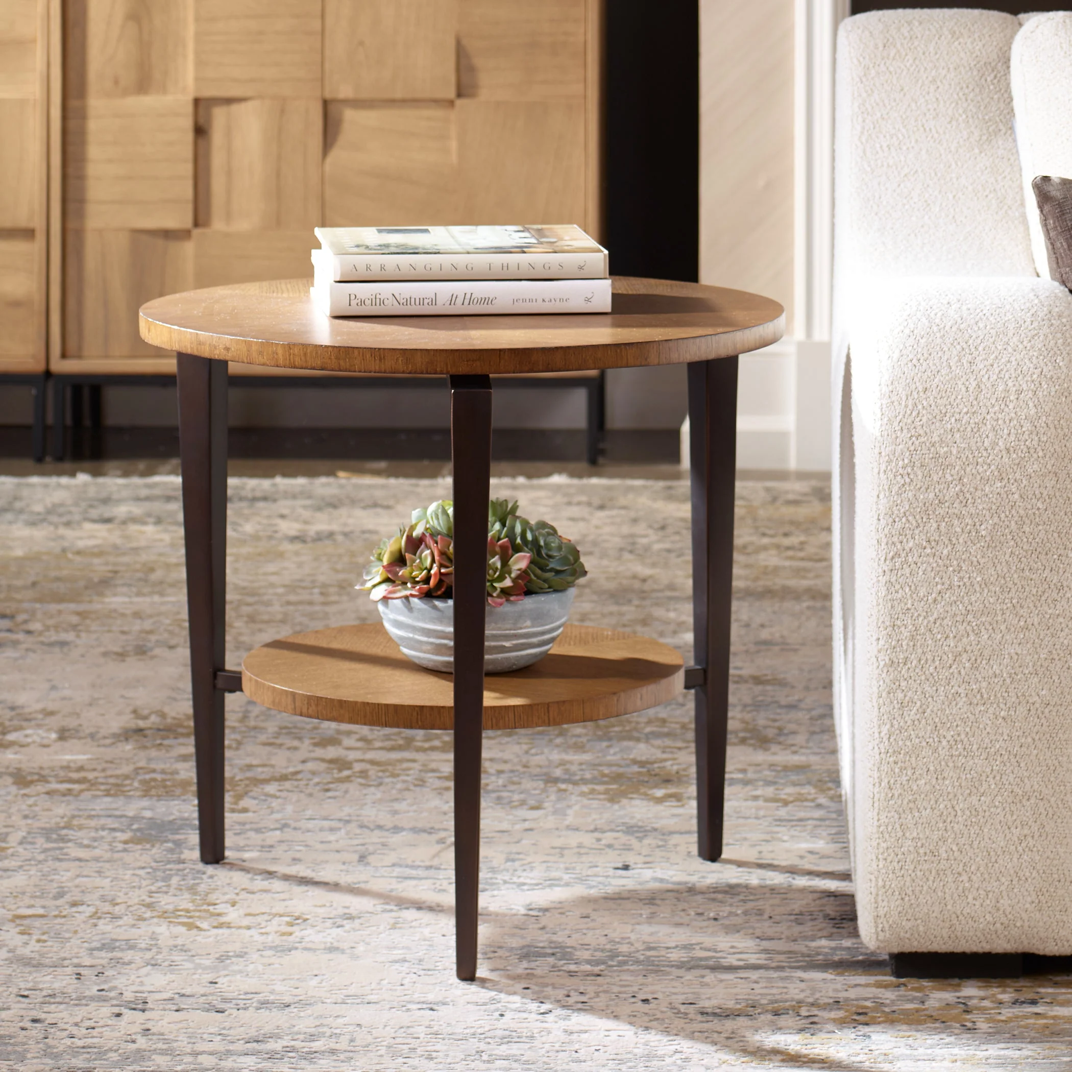 Uttermost Loddon Oak Side Table - Image 3