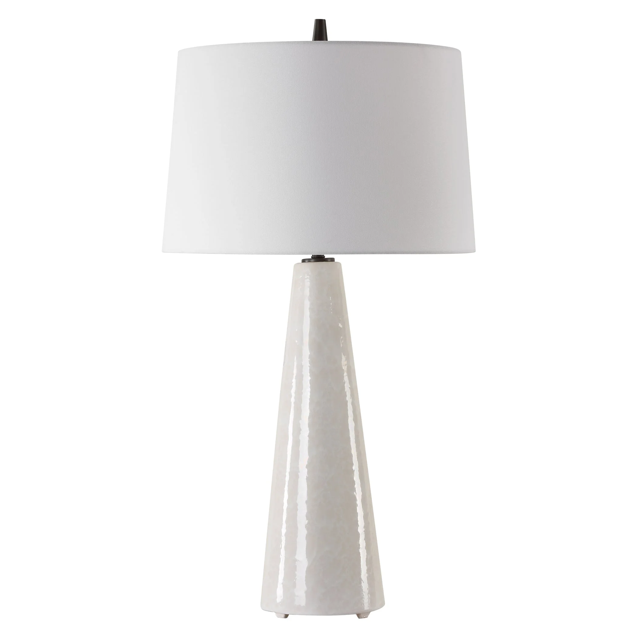 Uttermost Loire Ivory Glaze Table Lamp - Image 5