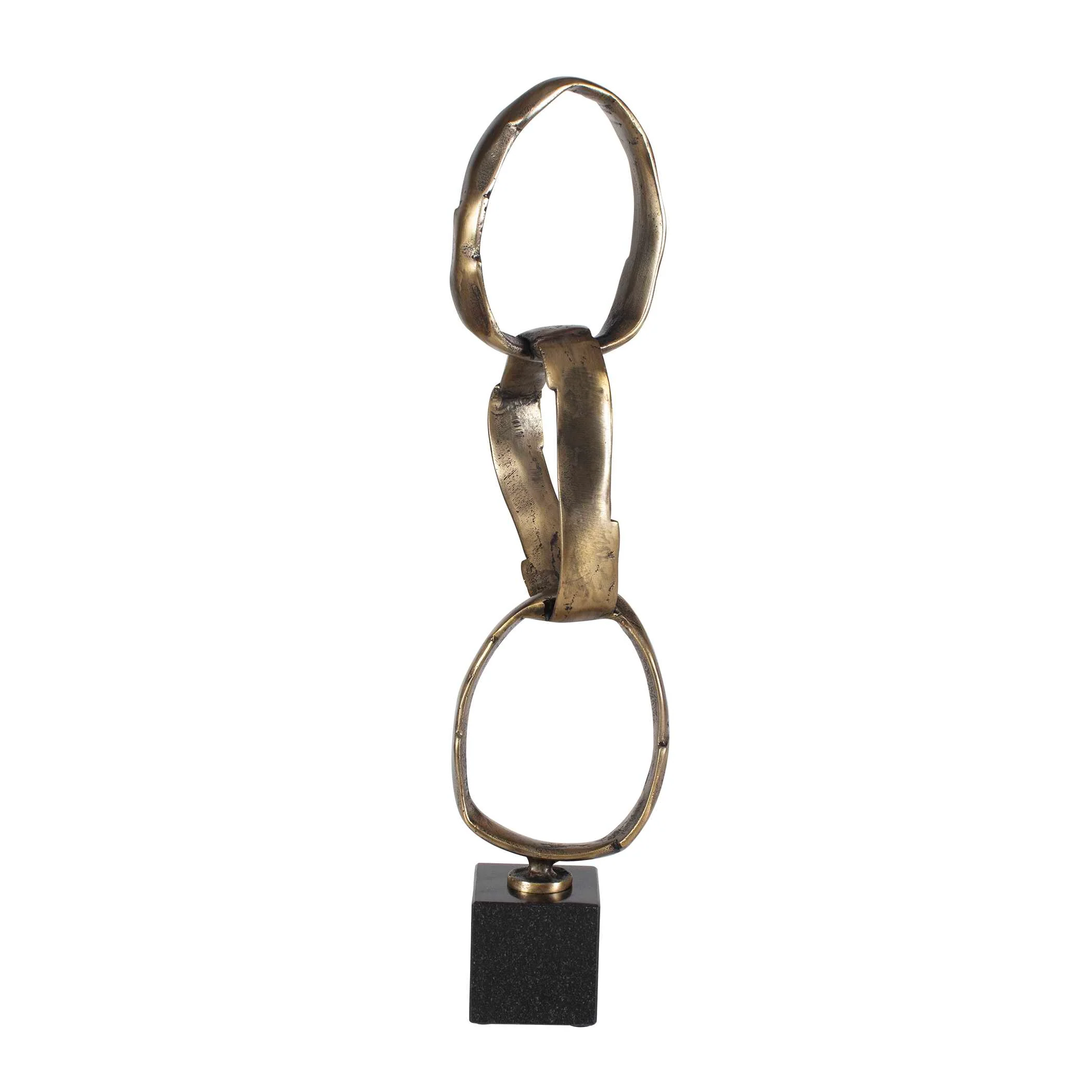 Uttermost Loopform Brass Ring Sculpture - Image 3