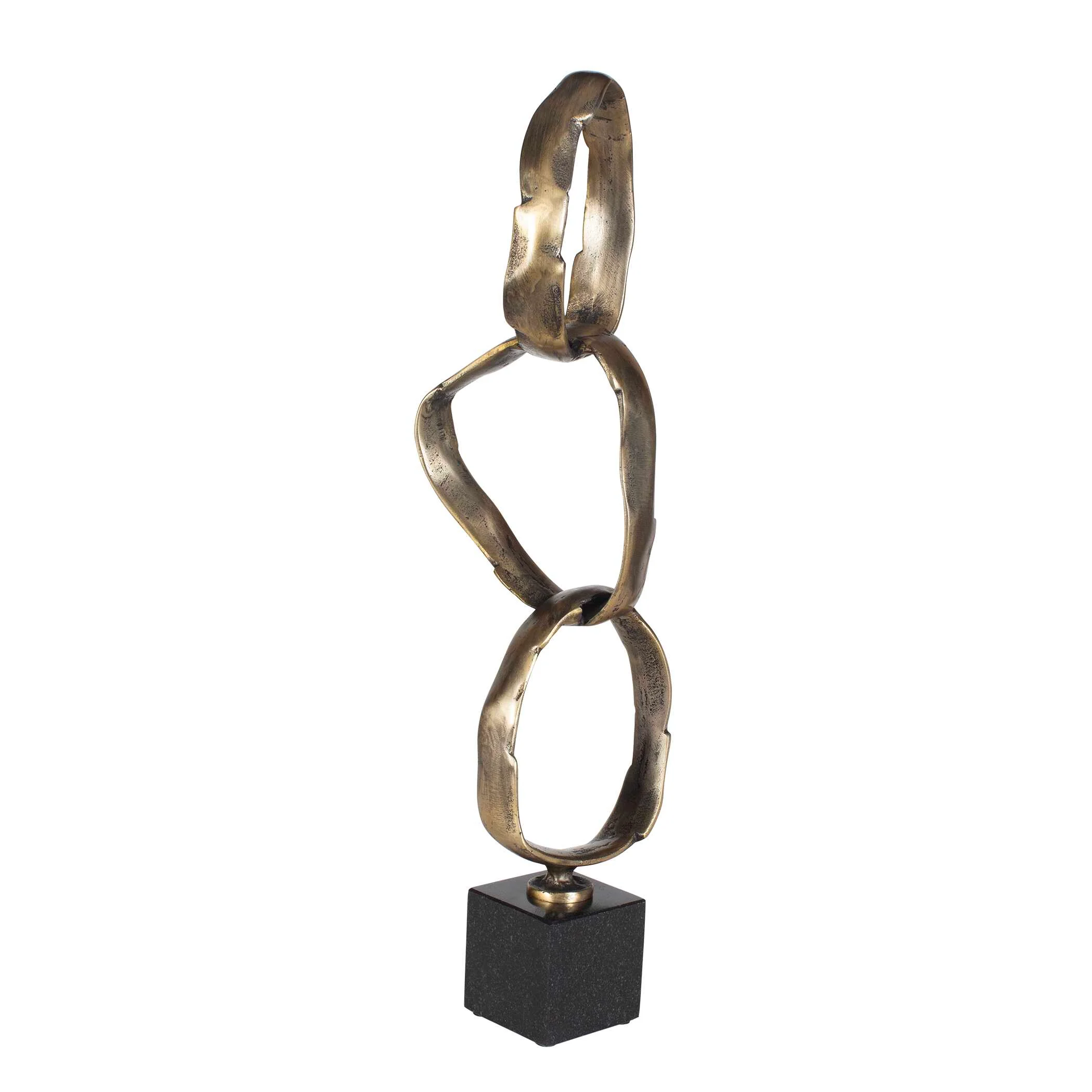 Uttermost Loopform Brass Ring Sculpture - Image 4