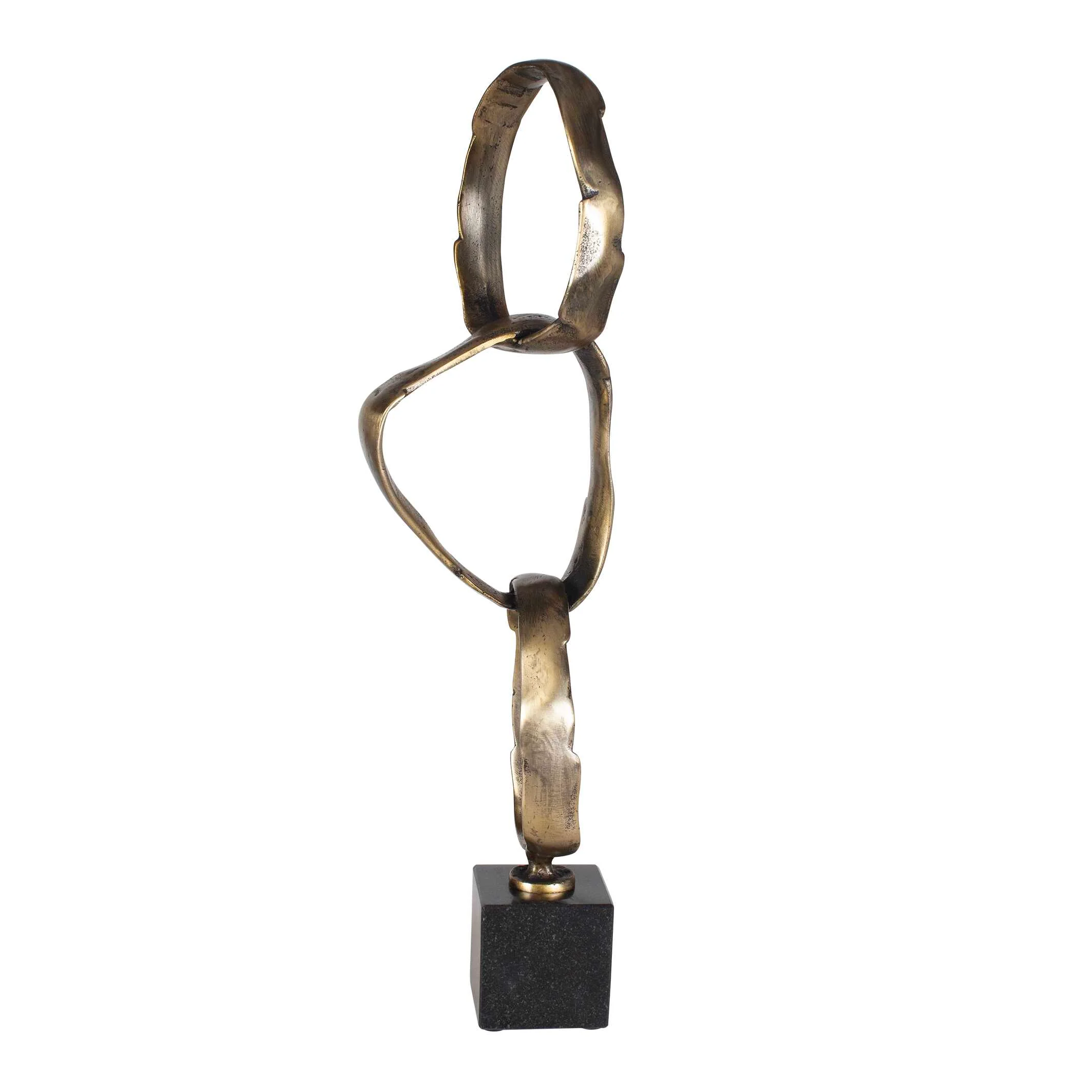 Uttermost Loopform Brass Ring Sculpture - Image 5