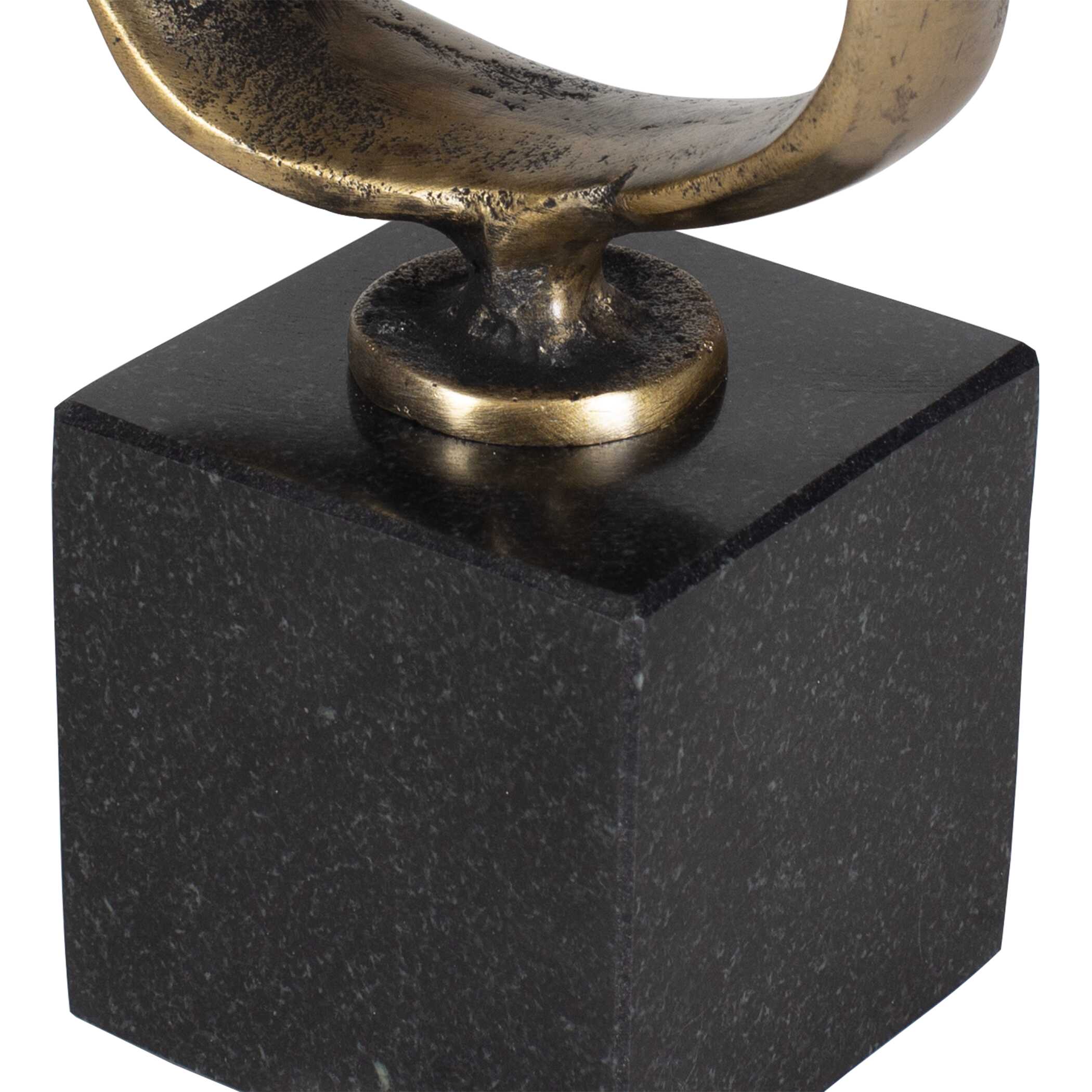 Uttermost Loopform Brass Ring Sculpture - Image 7