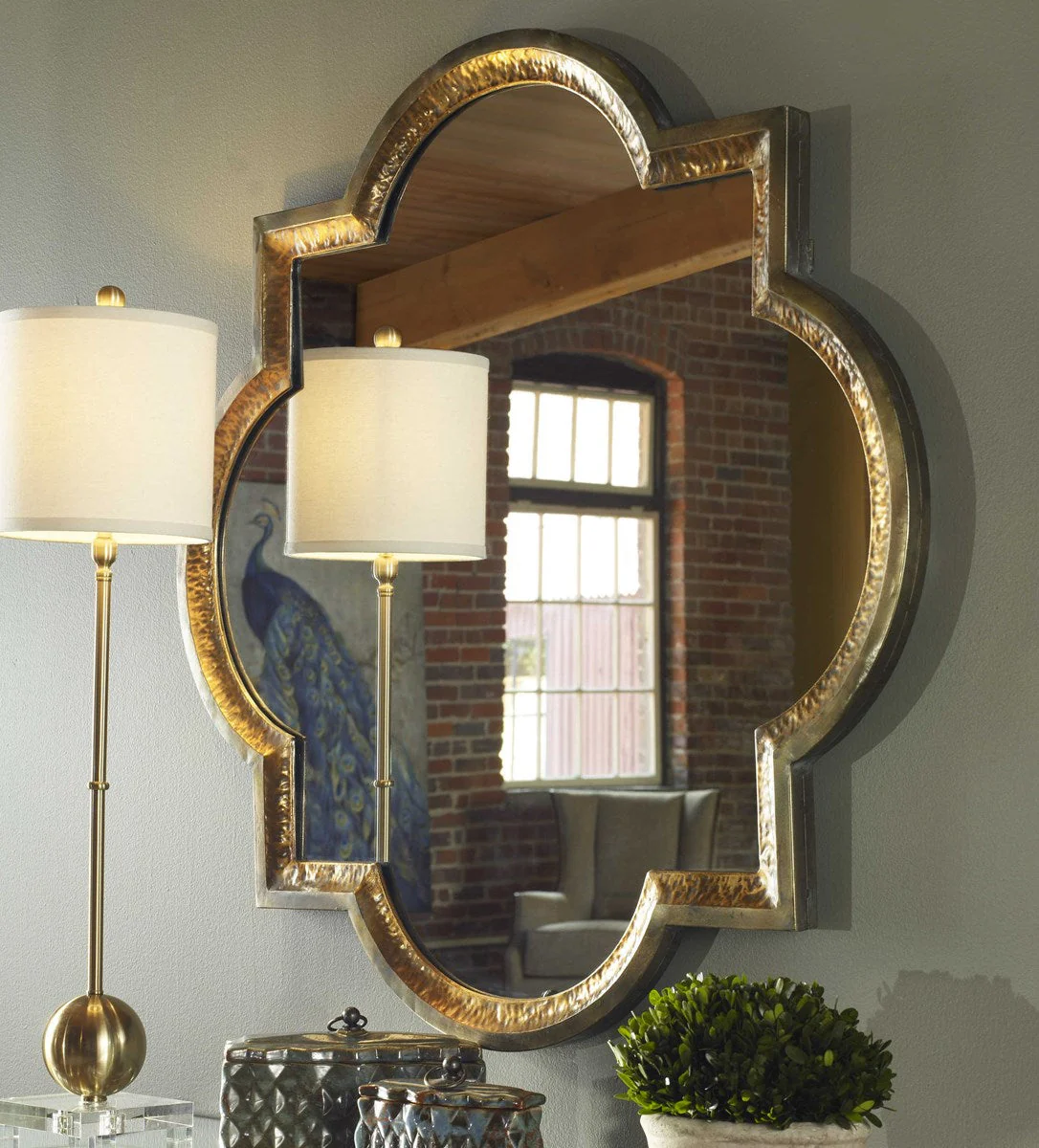 Uttermost Lourosa Quatrefoil Mirror - Image 5