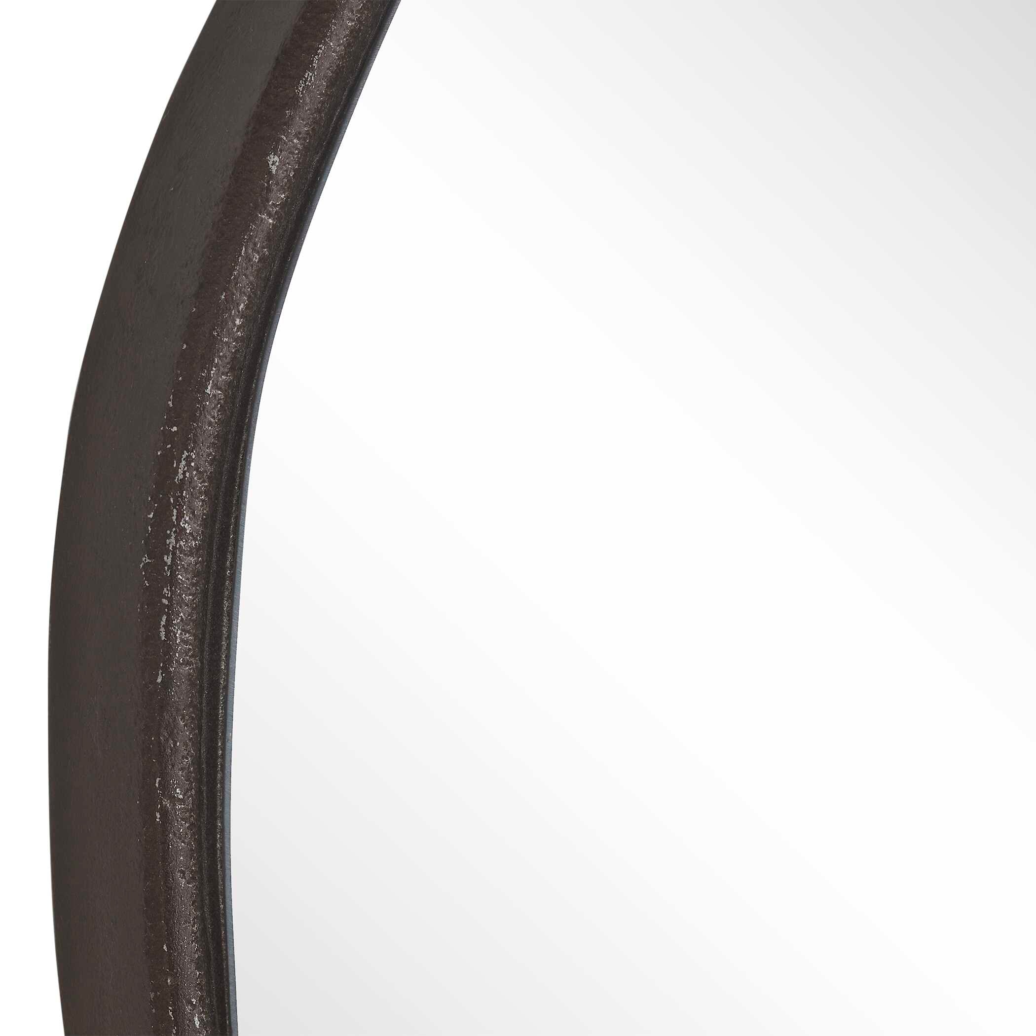 Uttermost Lowen Round Bronze Mirror - Image 5