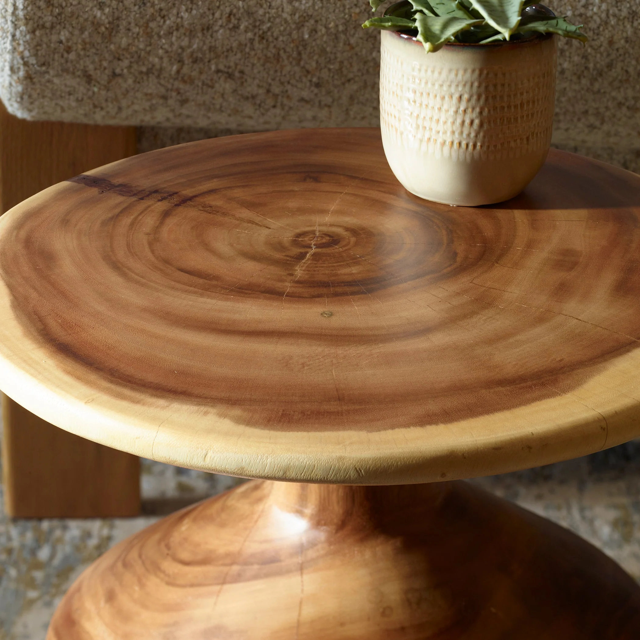 Uttermost Lynx Hourglass Accent Table - Image 4