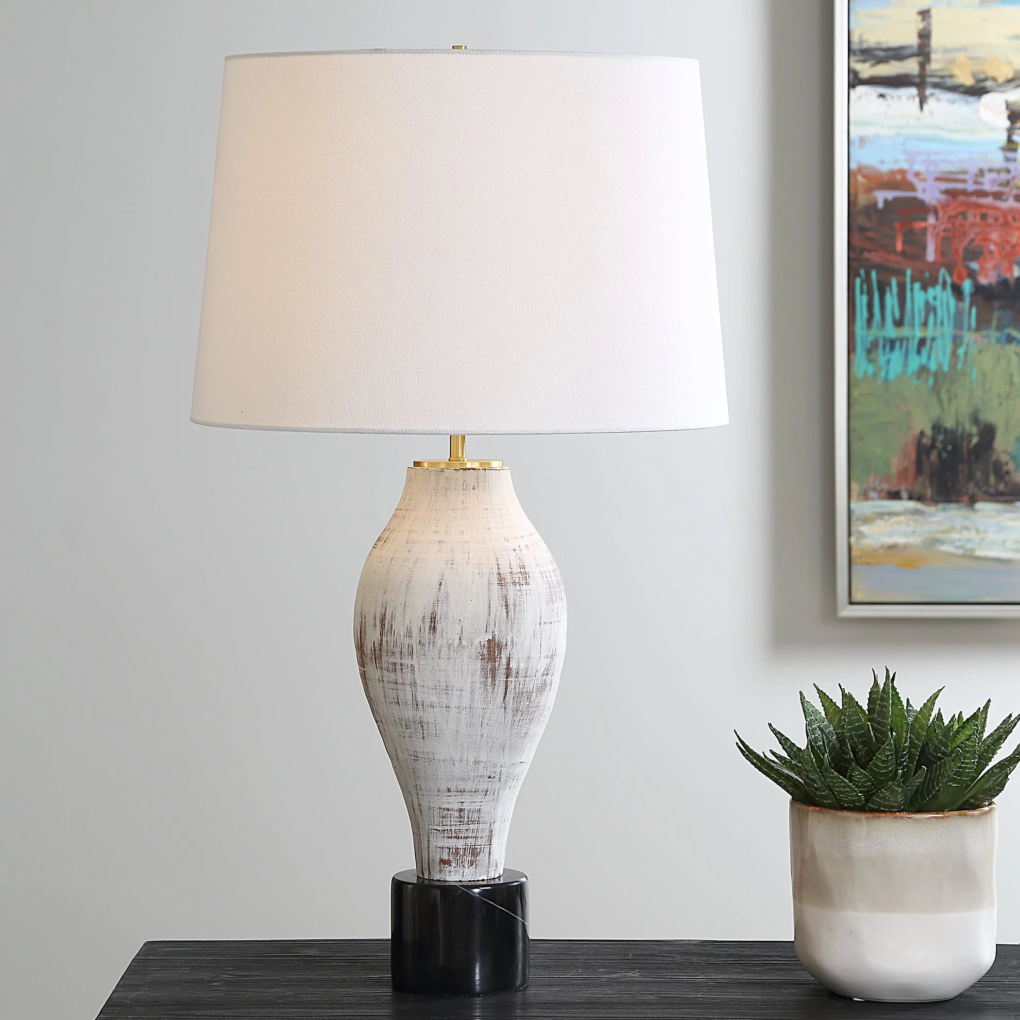 Uttermost Magdaline Rustic Table Lamp - Image 2