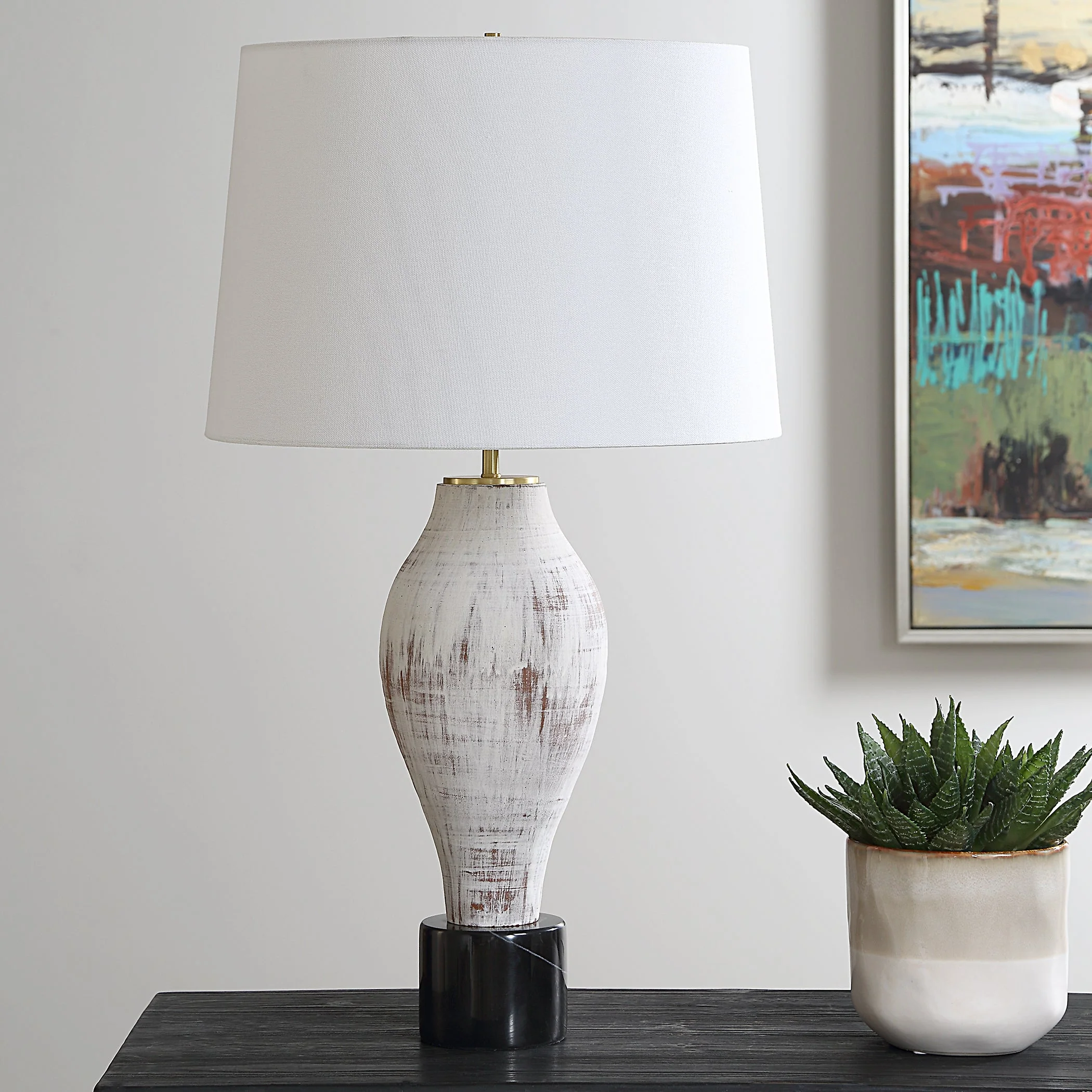 Uttermost Magdaline Rustic Table Lamp - Image 3