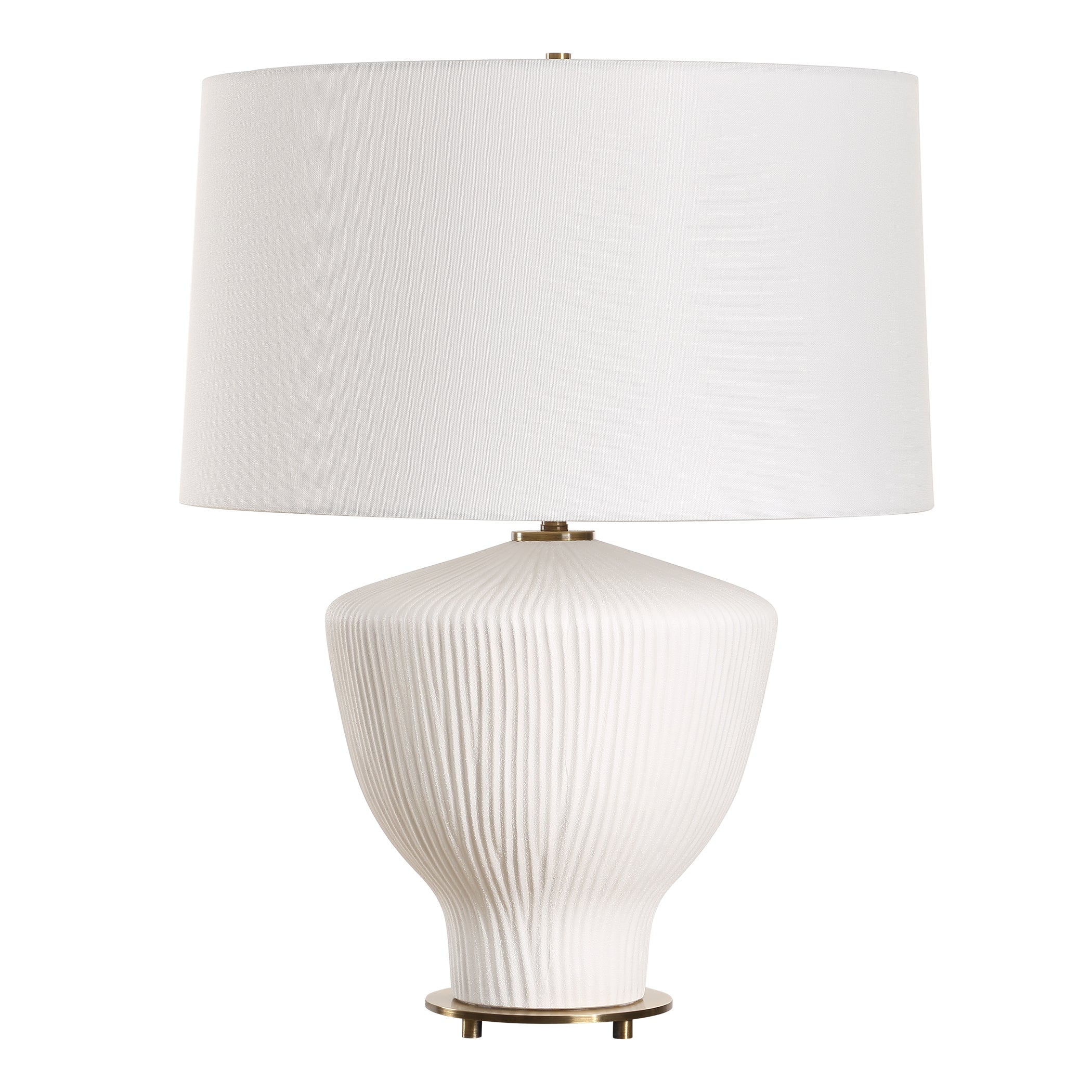 Uttermost Maisie White Table Lamp - Image 4