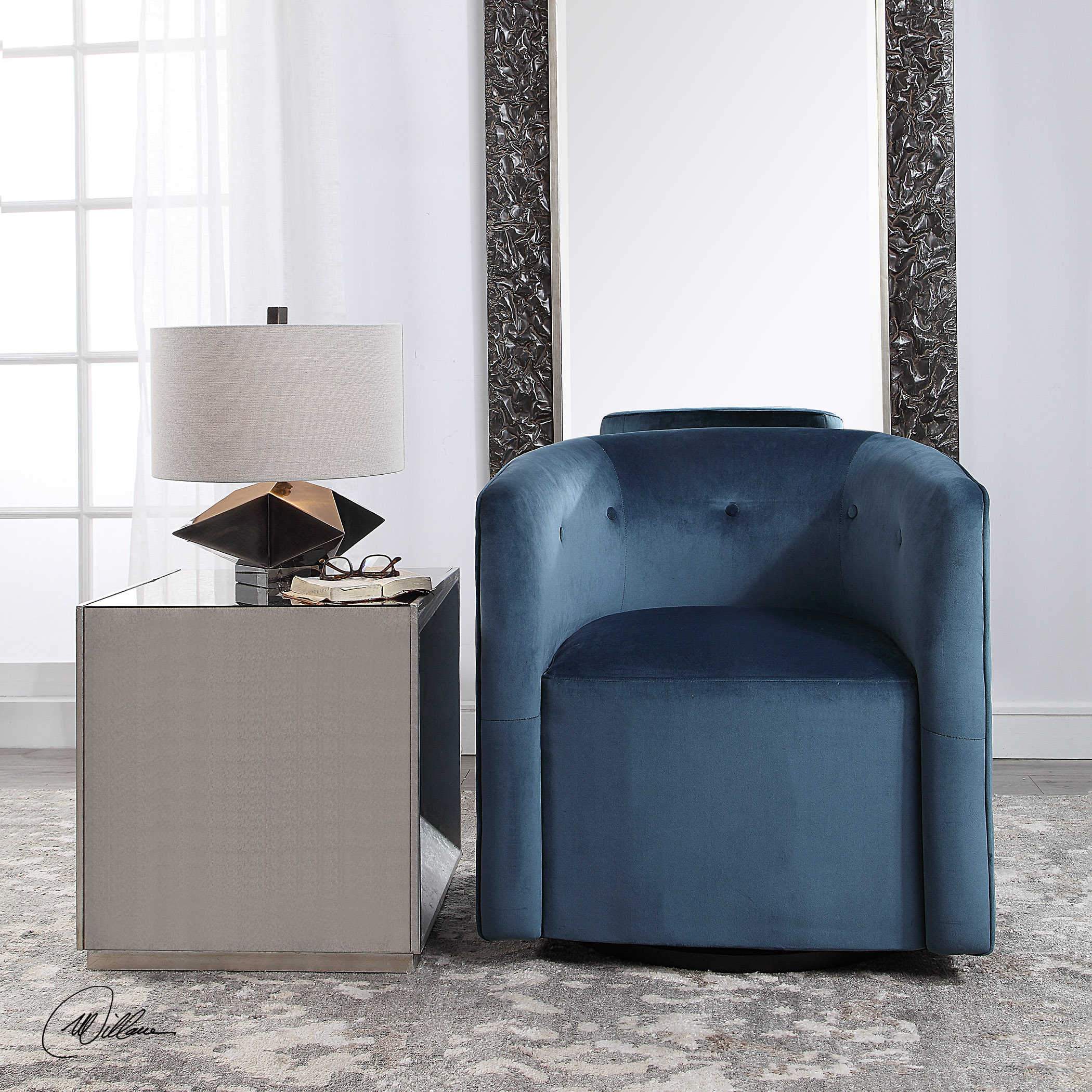 Uttermost Mallorie Swivel Chair