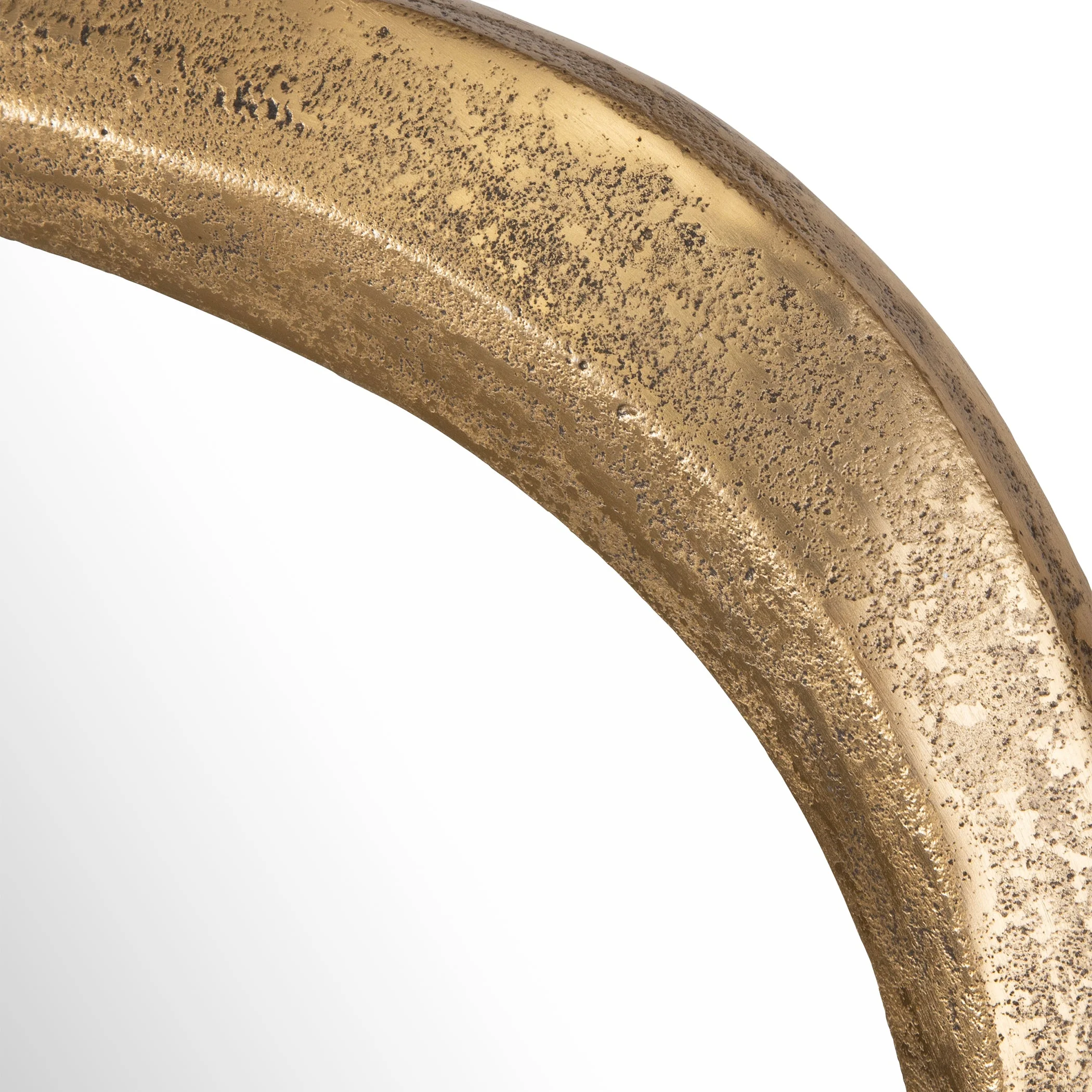 Uttermost Malone Brass Mirror - Image 4