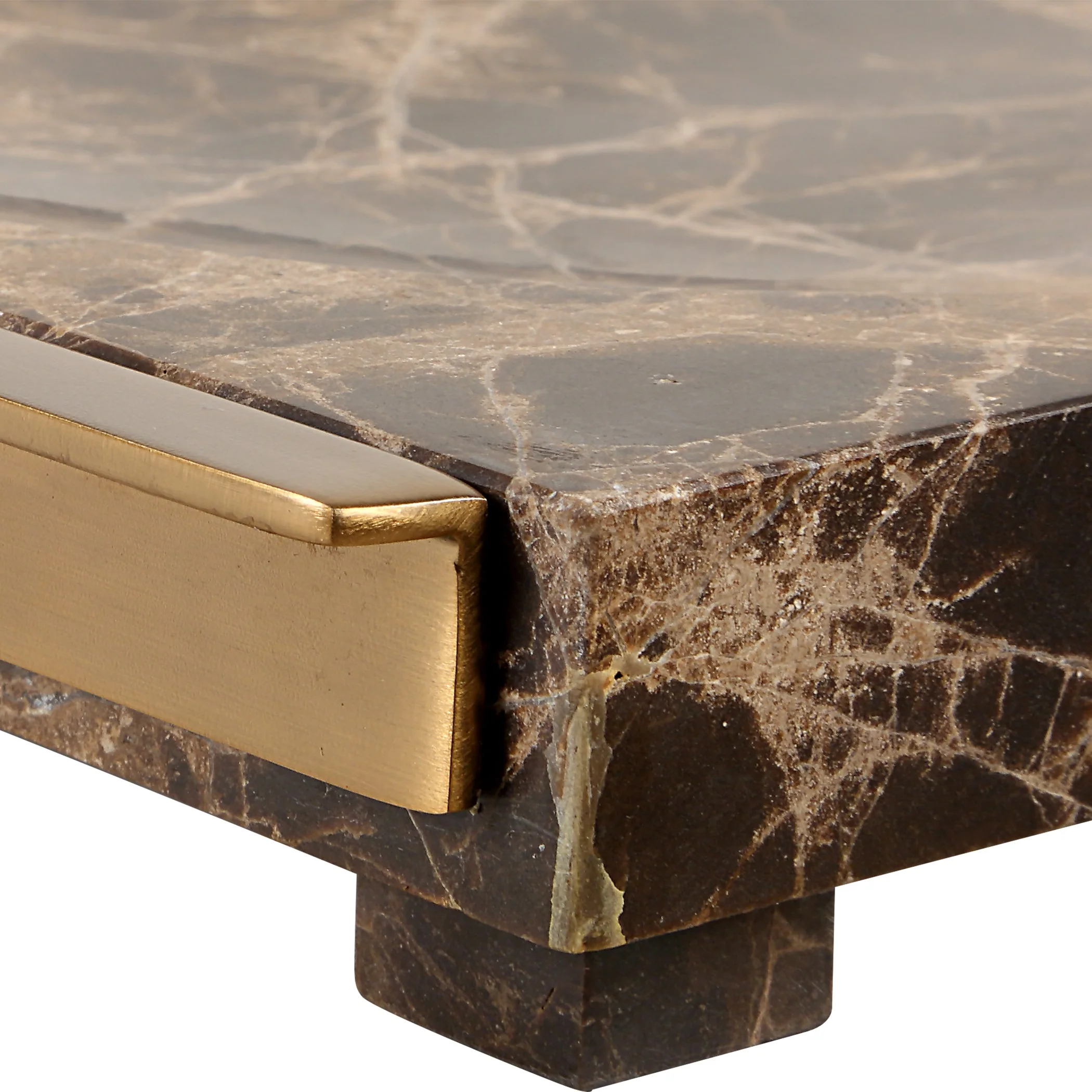 Uttermost Marble Tray Crest - Image 6