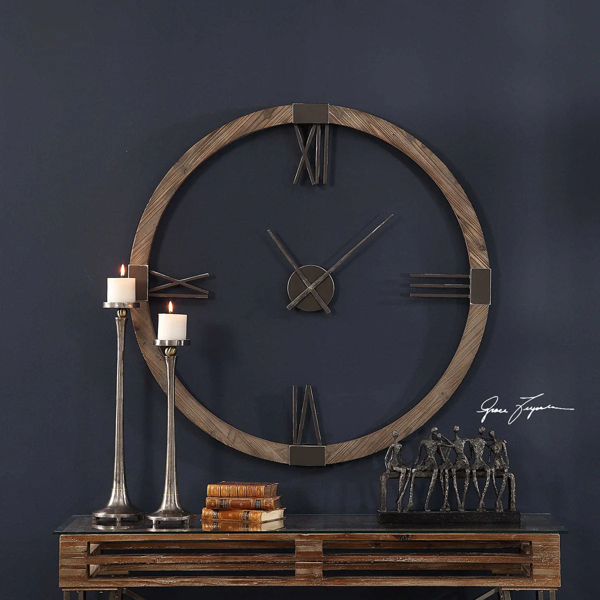 Uttermost Marcelo Wall Clock - Image 3