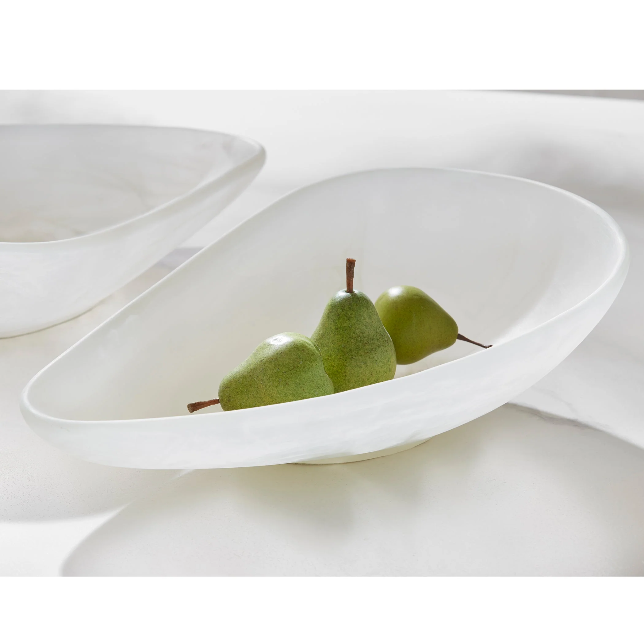 Uttermost Marchena White Bowl - Image 4