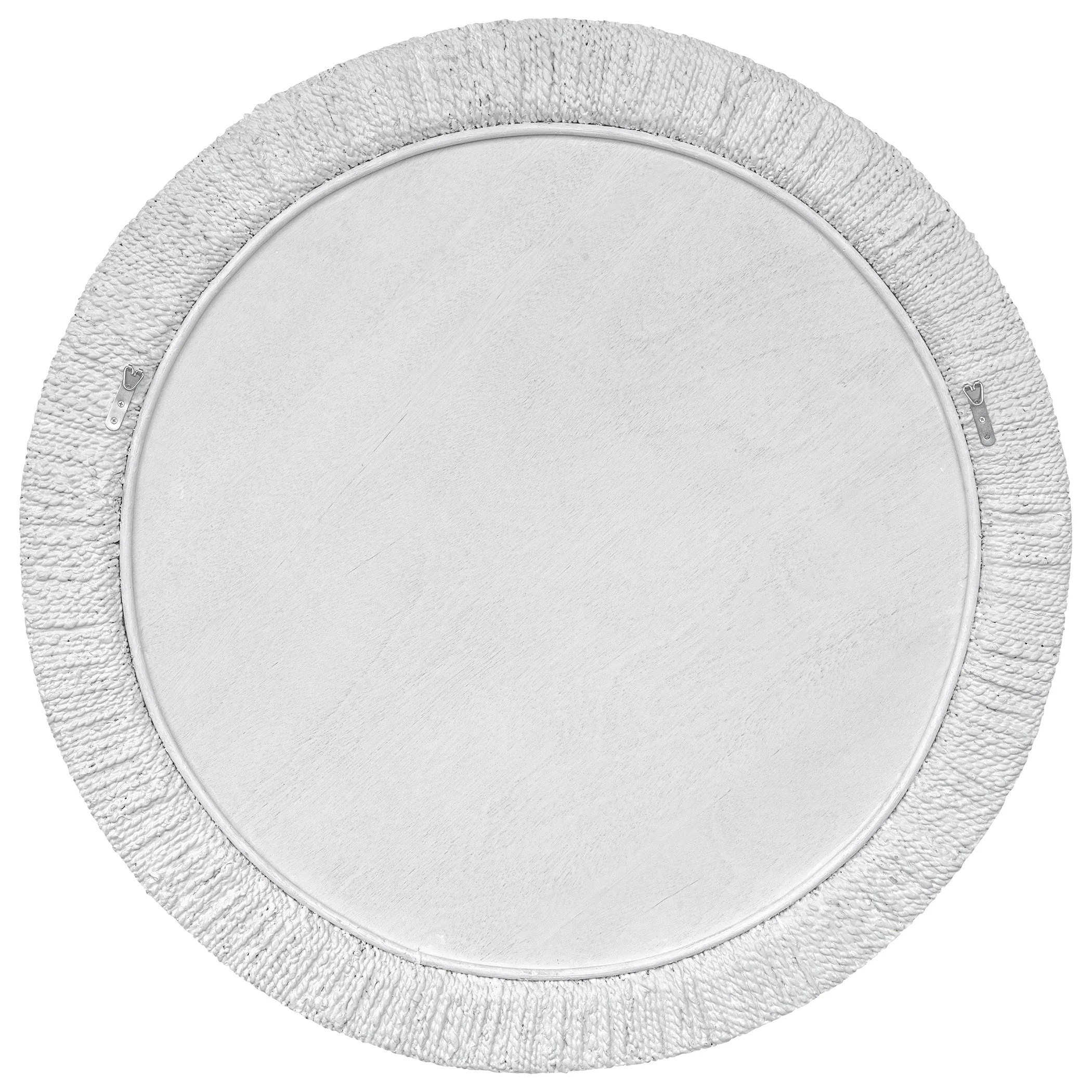 Uttermost Mariner White Round Mirror - Image 5