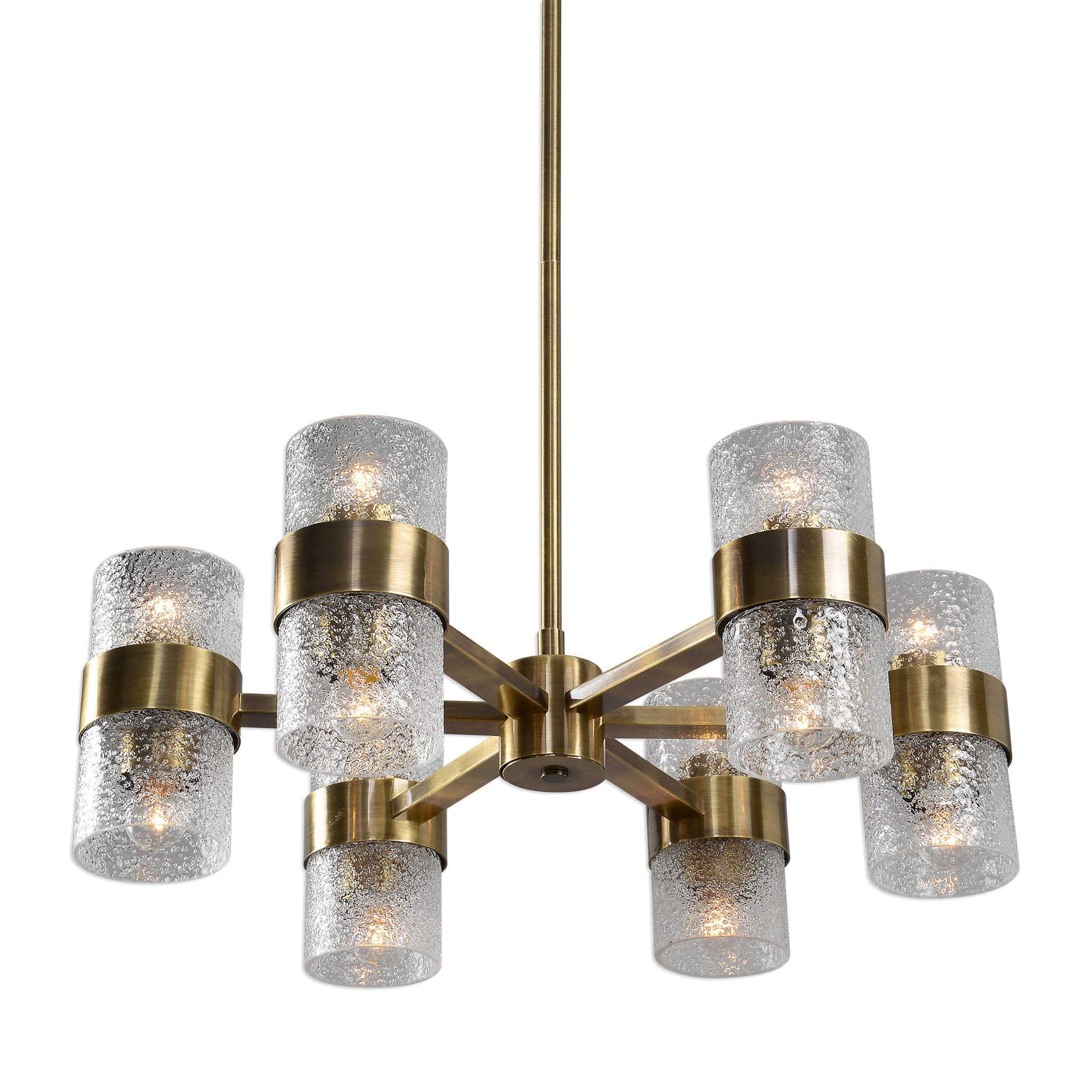Uttermost Marinot, 12lt Chandelier - Image 2