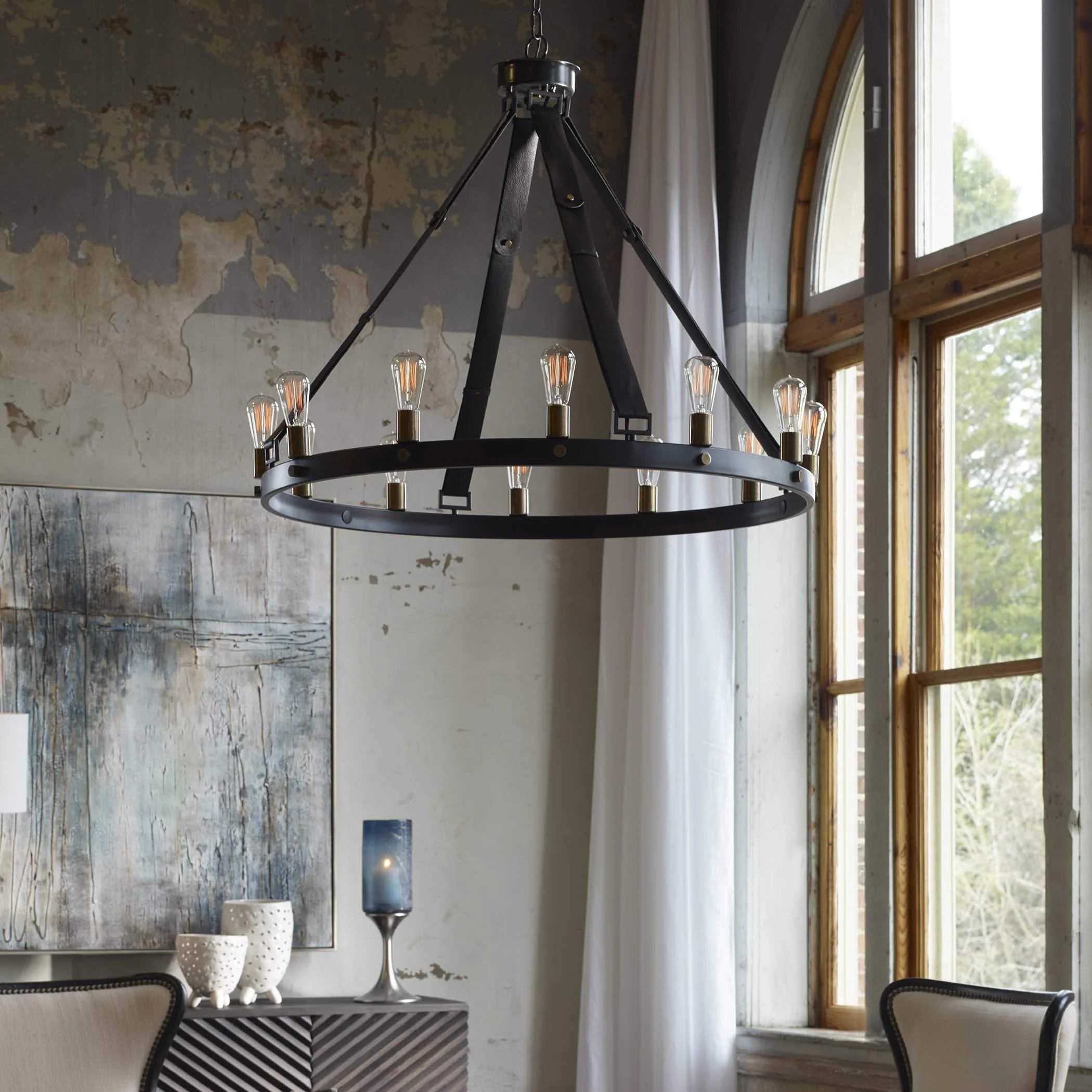 Uttermost Marlow, 12 Lt. Chandelier - Image 2