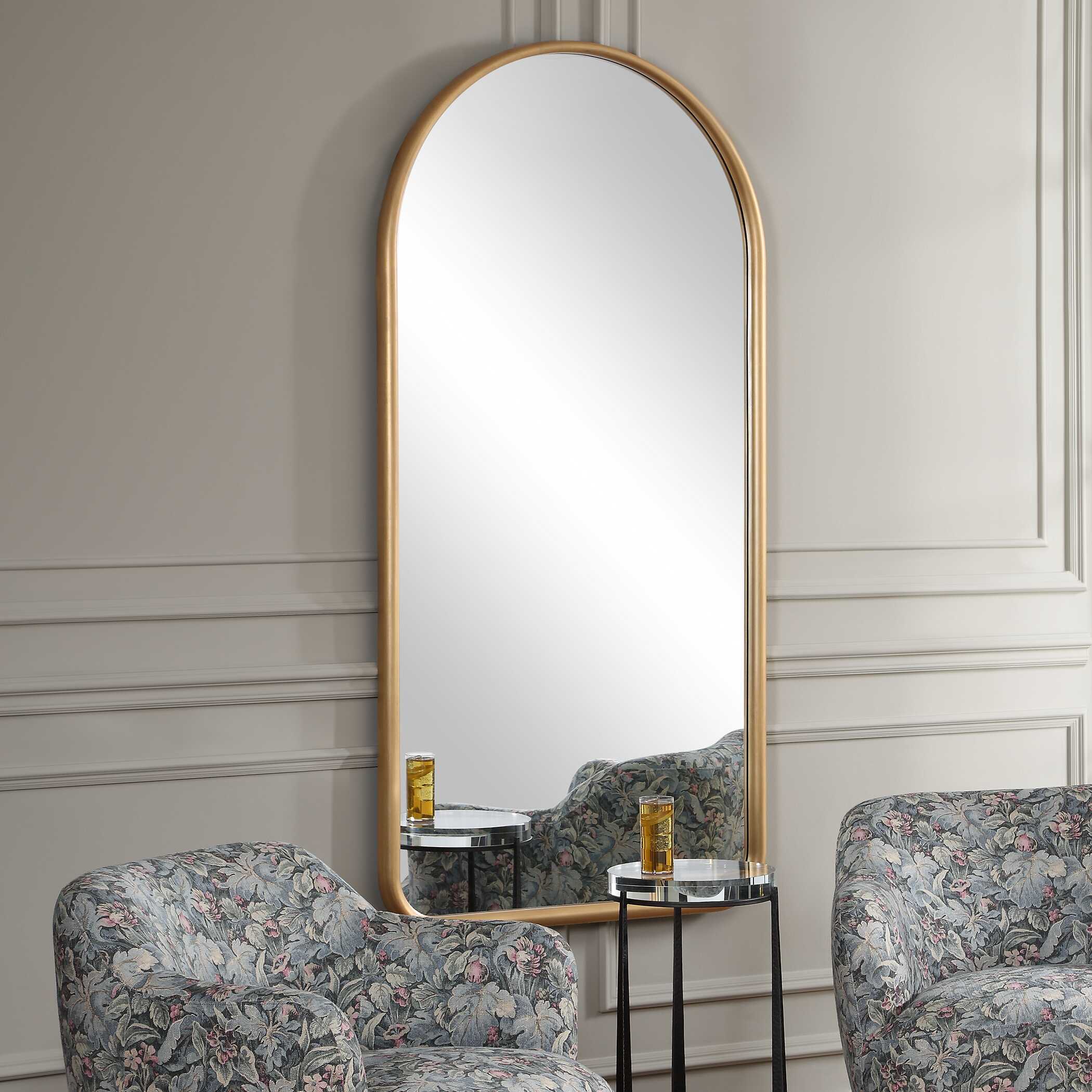 Uttermost Marvell Gold Arch Mirror - Image 3