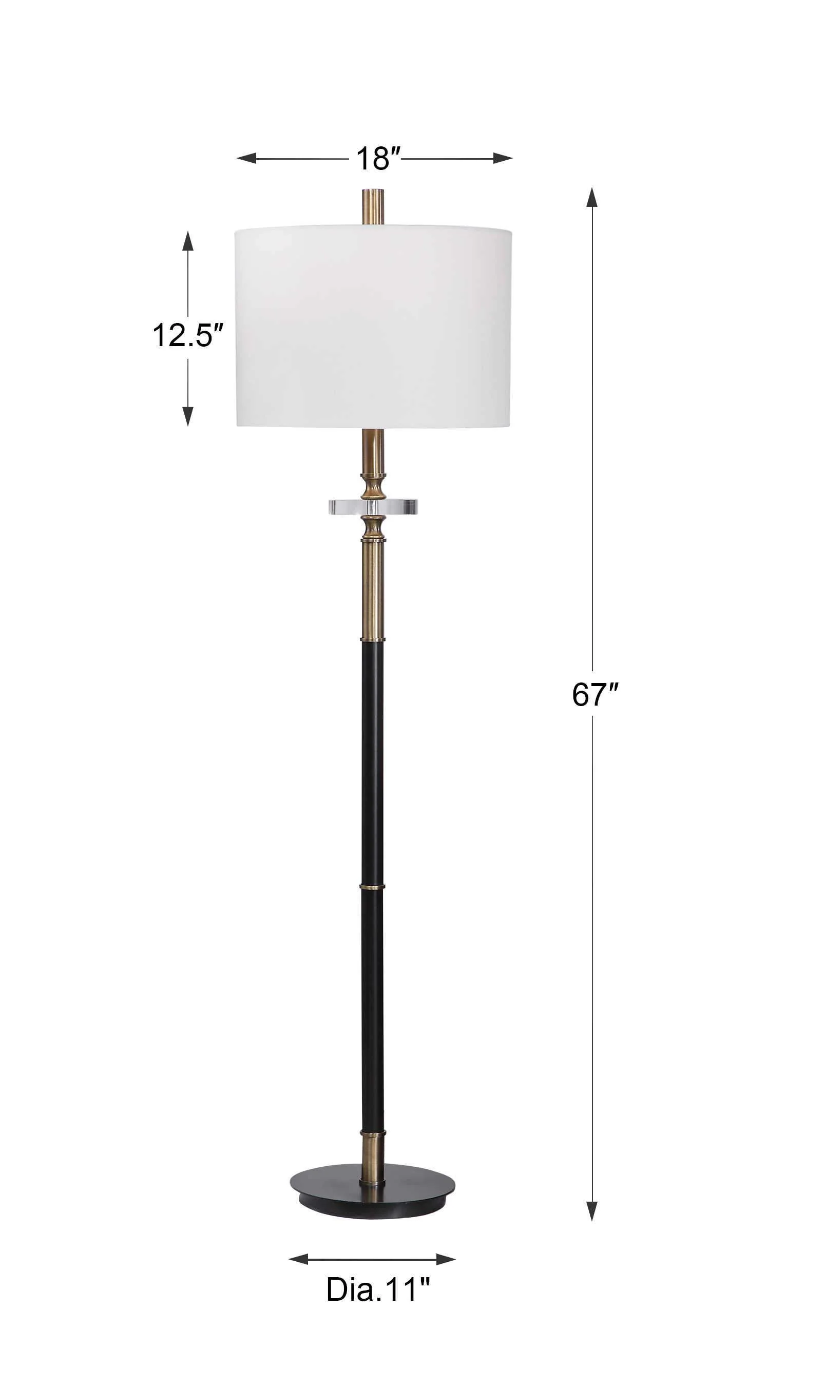 Uttermost Maud Floor Lamp - Image 4