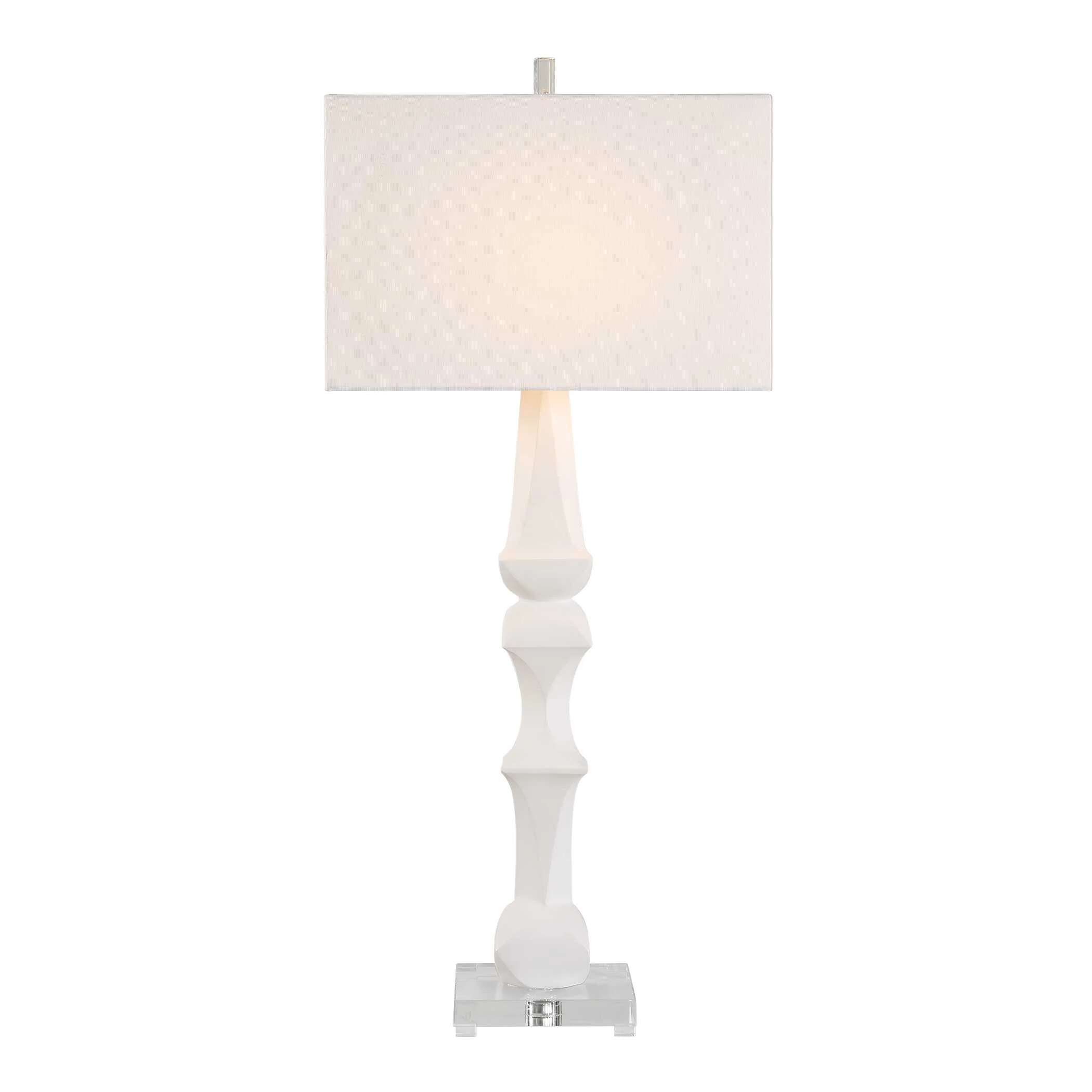 Uttermost Mayme White Table Lamp - Image 5