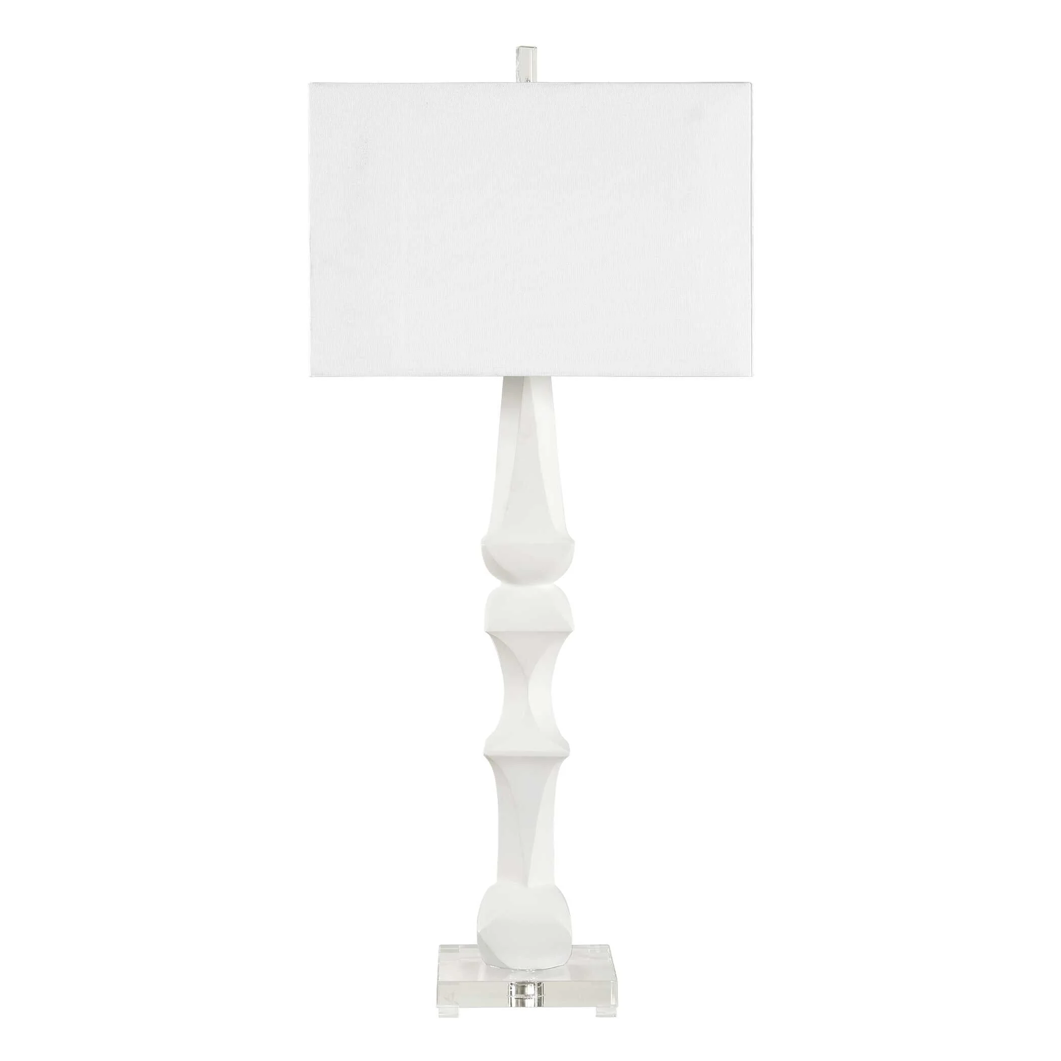 Uttermost Mayme White Table Lamp - Image 6
