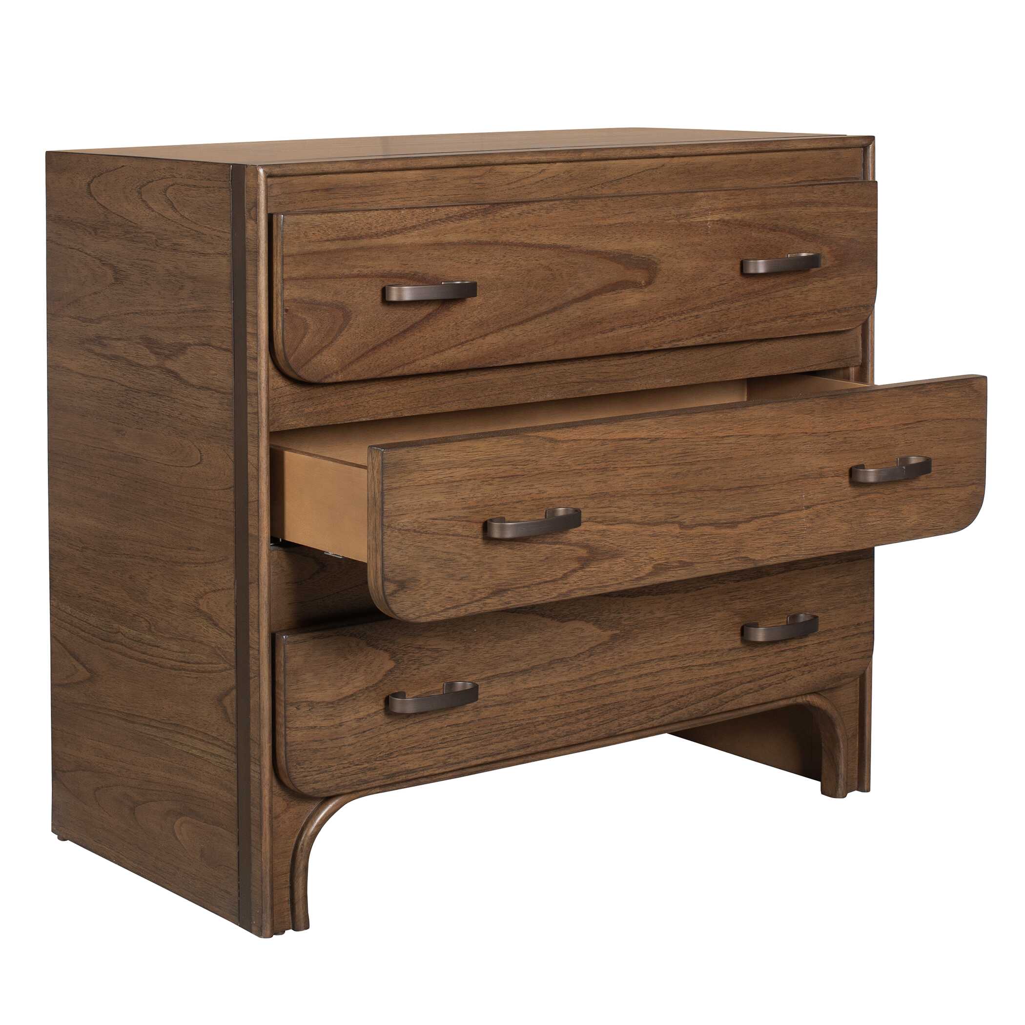 Uttermost McKagan 3 Drawer Mindi Wood Chest - Image 7