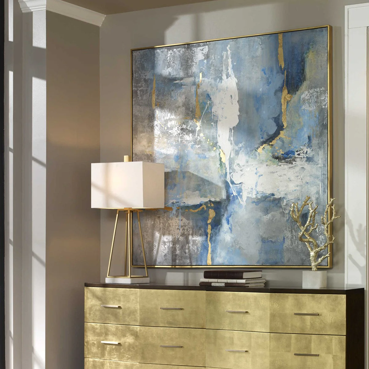 Uttermost Meditation Hand Painted Canvas - Image 3