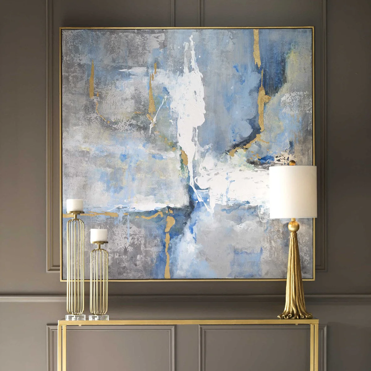 Uttermost Meditation Hand Painted Canvas - Image 5