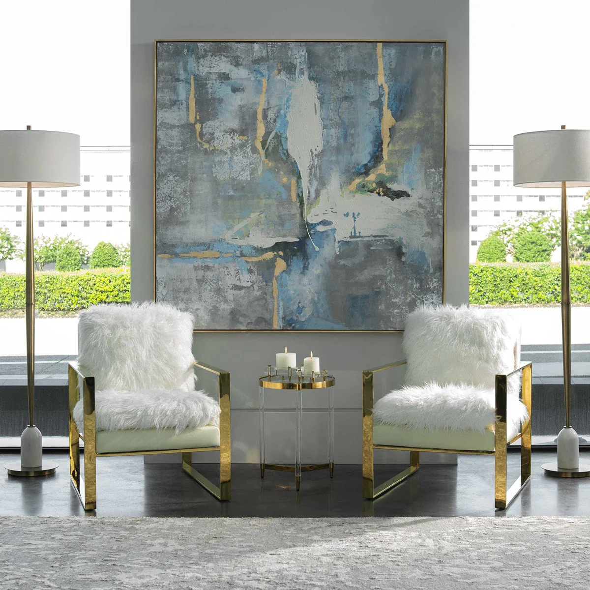 Uttermost Meditation Hand Painted Canvas - Image 6